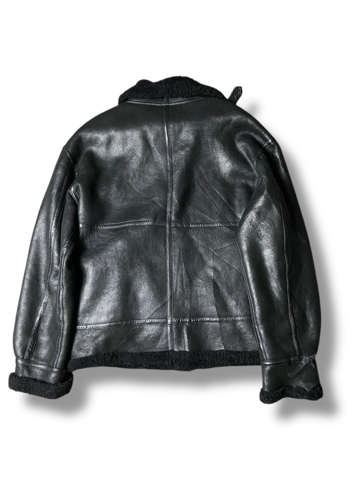 Japanese Brand US Army Airforce Type B-3 Military Leather Jacket (167) Size US L / EU 52-54 / 3 - 3 Thumbnail
