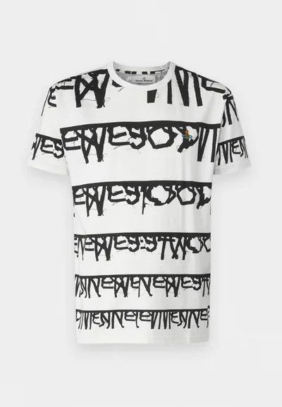 Vivienne Westwood o1f1d3z0426 T-Shirt in White/Black Size US S / EU 44-46 / 1 - 1 Thumbnail