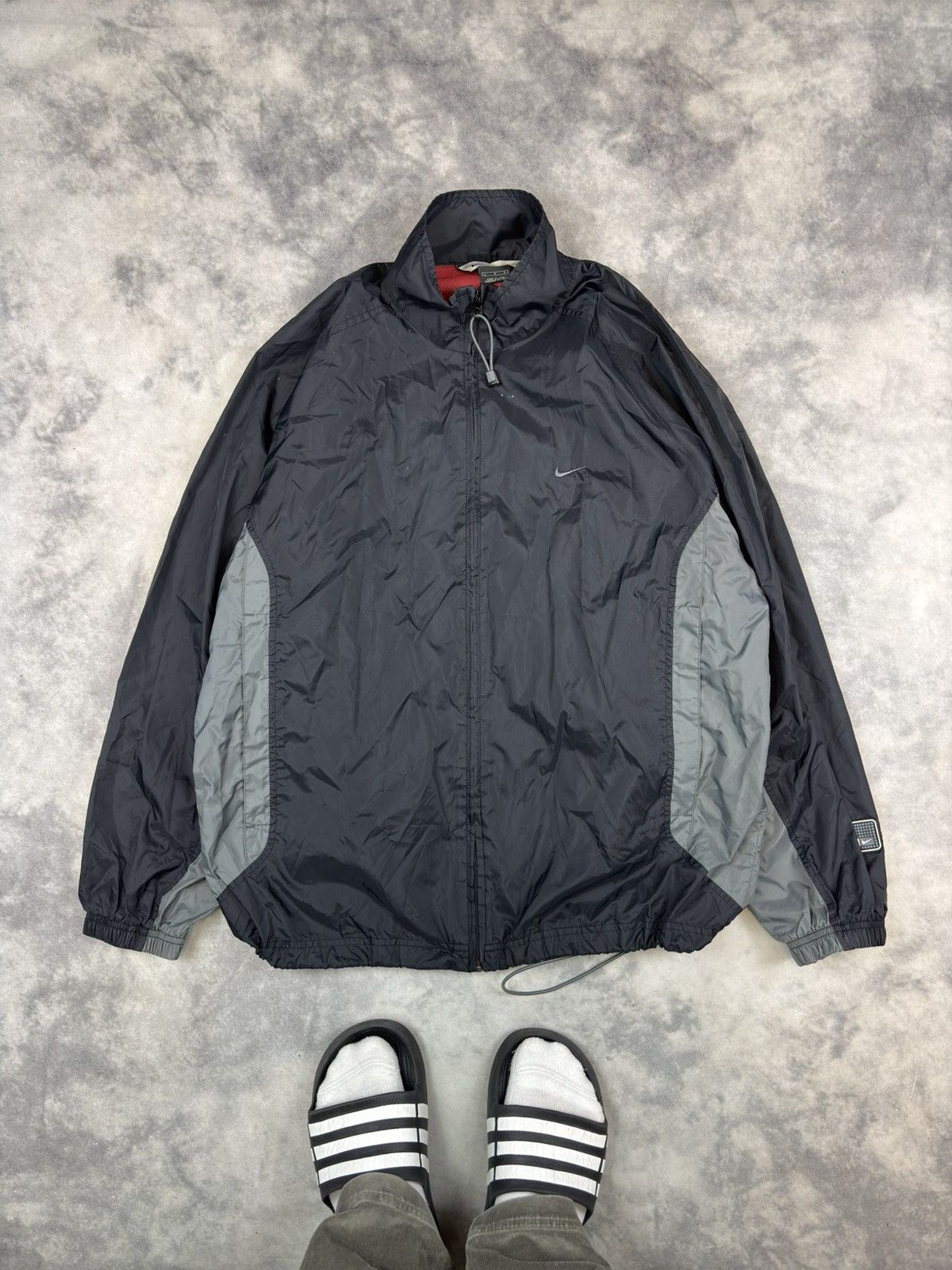 Nike RARE Nike 90s Big Logo Swoosh Jacket Hoodie Y2K Size US L / EU 52-54 / 3 - 5 Thumbnail