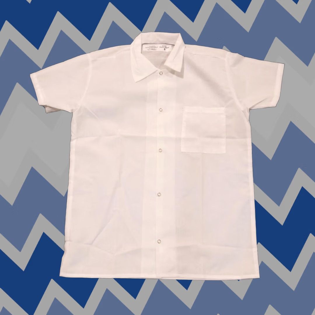Vintage Elite Kitchen Apparel Men's Professional Pocket Chef Shirt JL3 White Small Shirt Mens Pocket Chef White Small Size US S / EU 44-46 / 1 - 1 Thumbnail