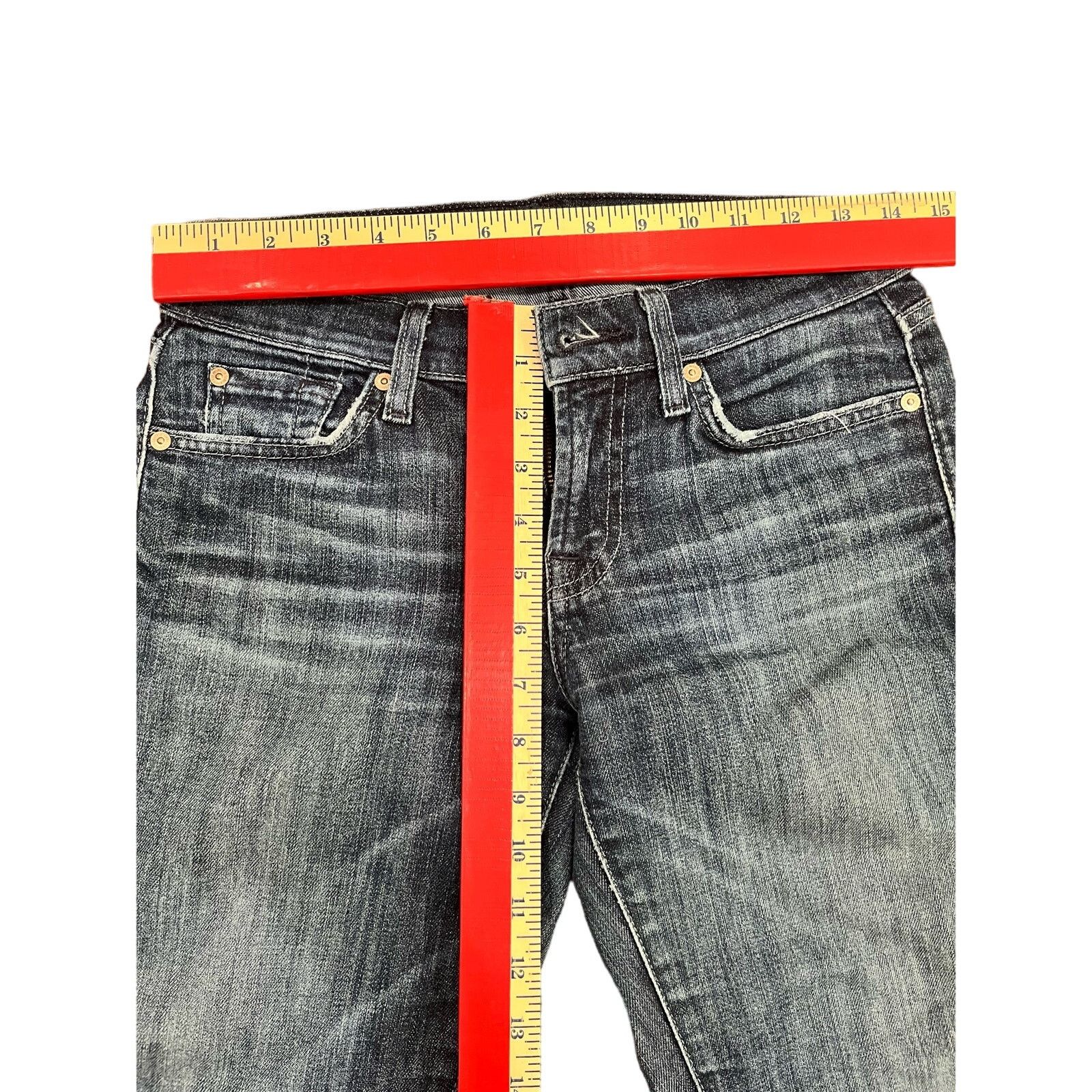 7 For All Mankind 7 For All Mankind Women's Roxanne Ankle Skinny Jeans sz 25 Size 25" / US 0 / IT 36 - 7 Thumbnail