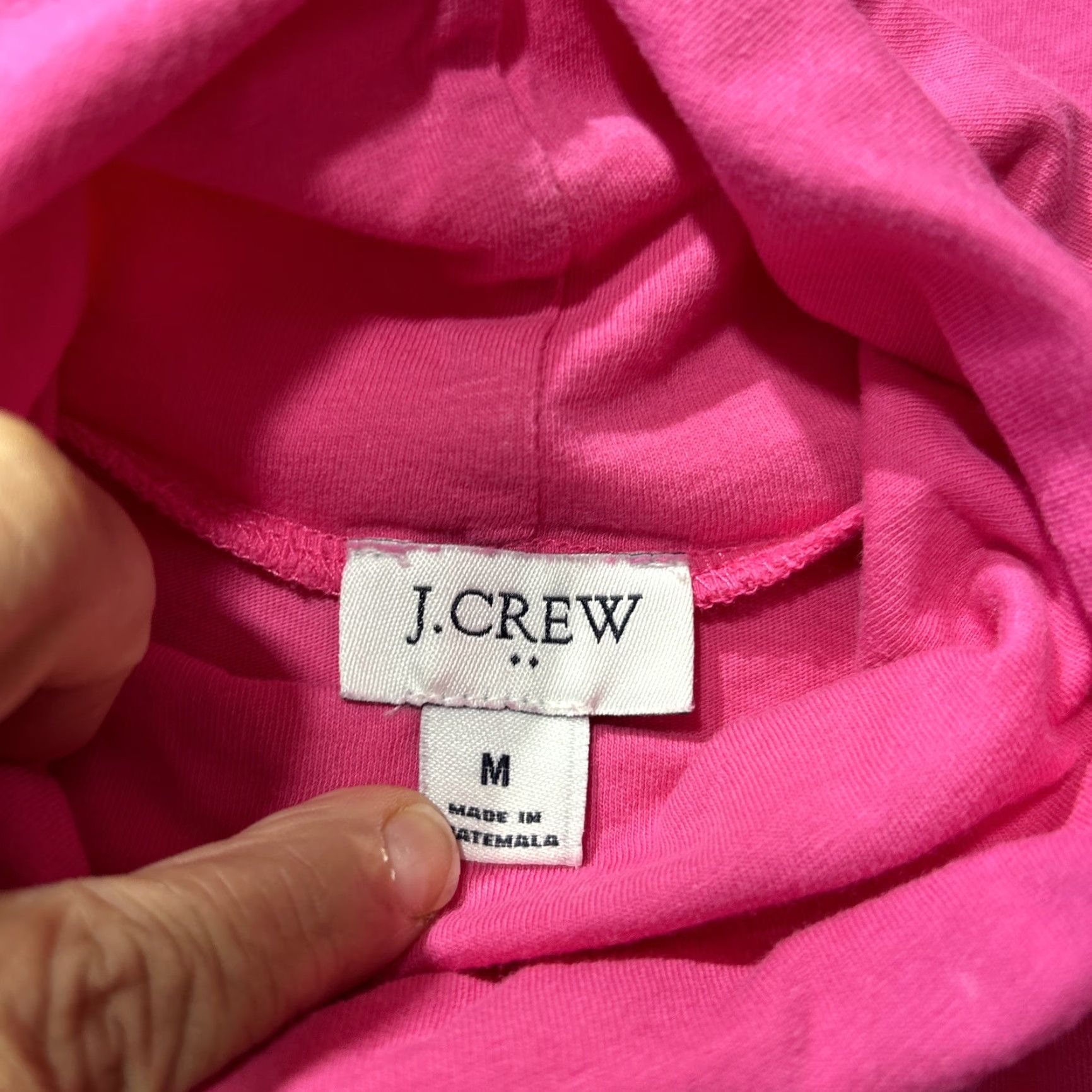 J.Crew J. Crew Shirt Womens Pink Long Sleeve Turtleneck Regular Medium Size M / US 6-8 / IT 42-44 - 7 Thumbnail