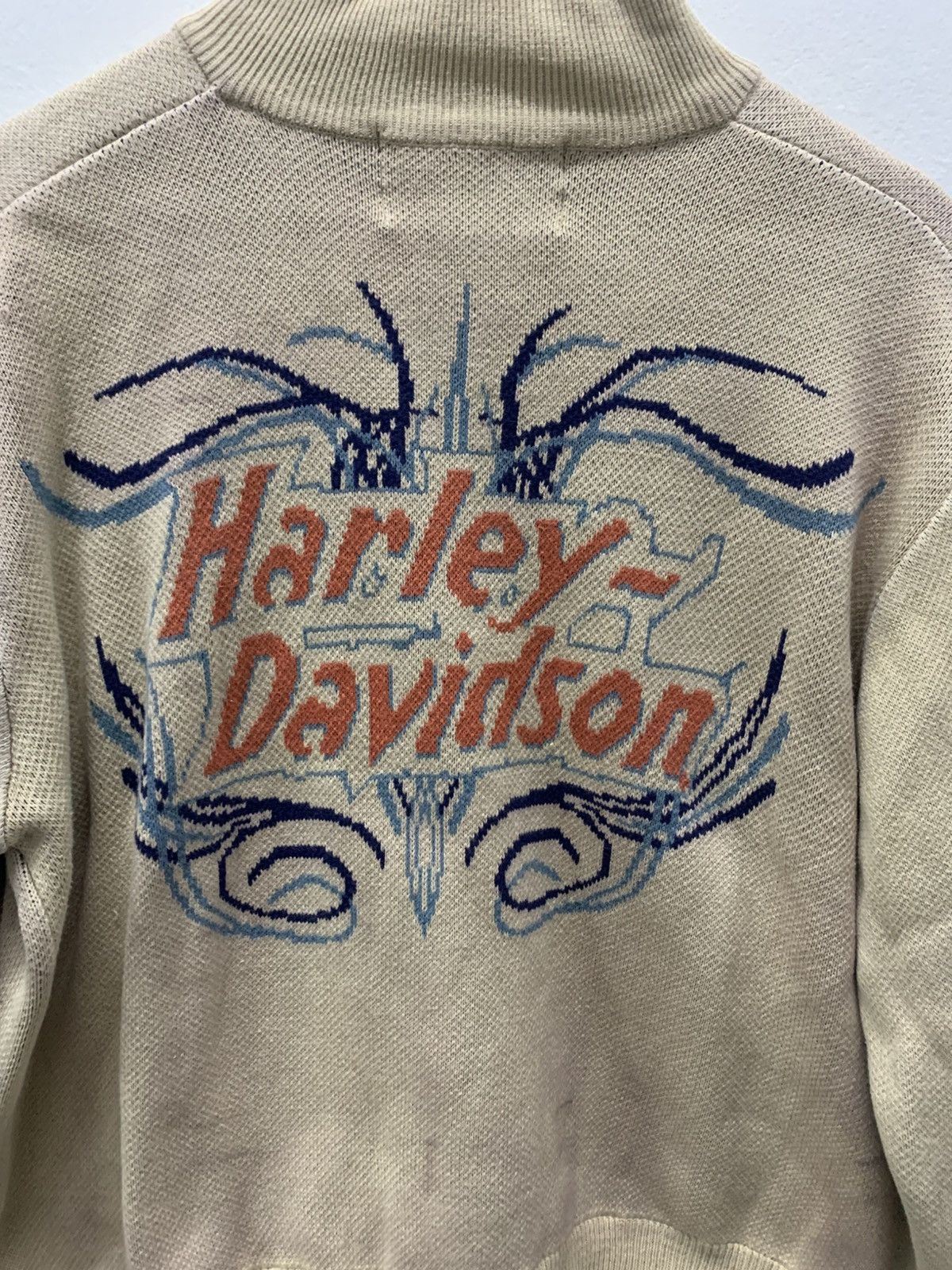Harley Davidson Vintage Harley Davidson zip-up sweater Size US M / EU 48-50 / 2 - 6 Thumbnail