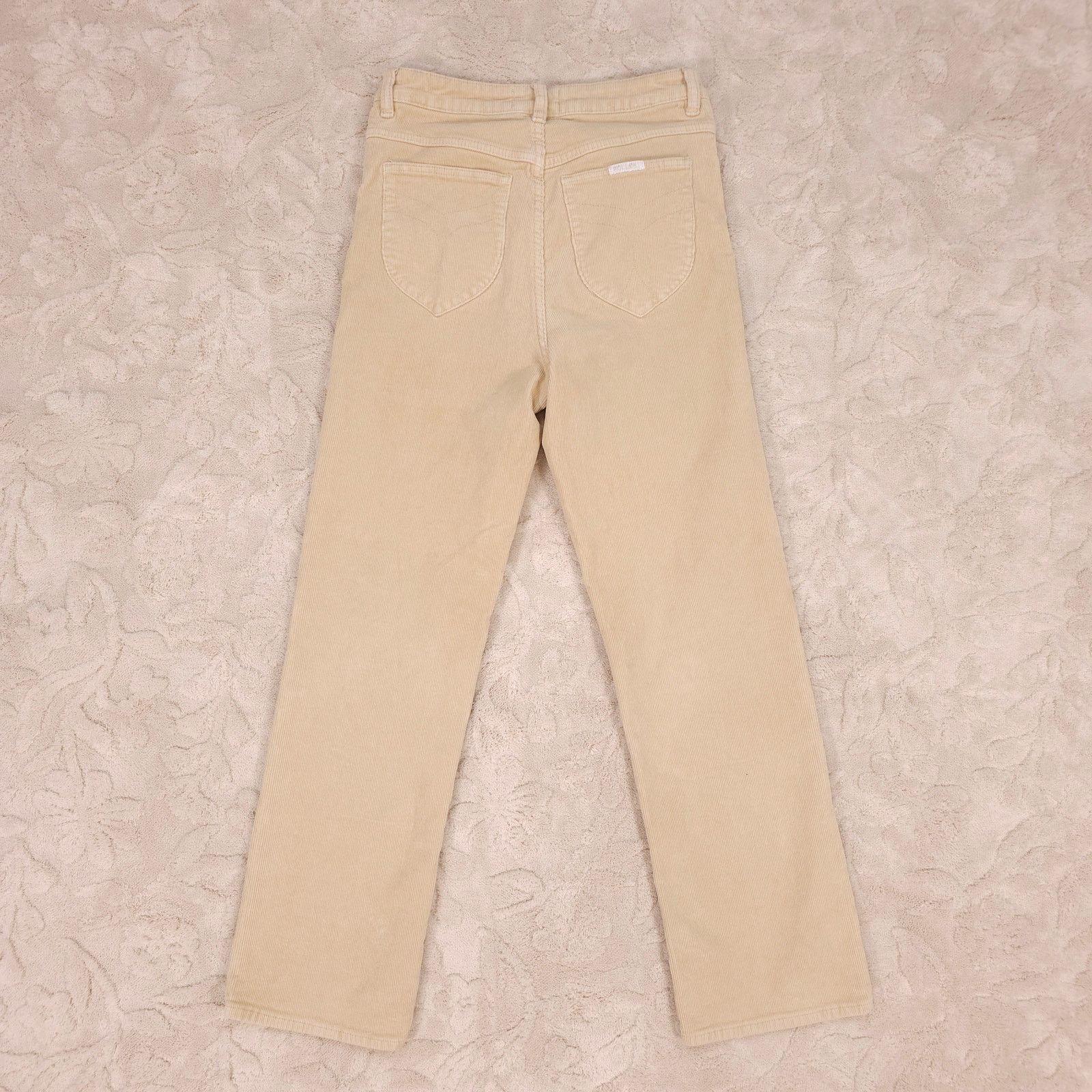 Rolla's Rolla's Straight Leg Corduroy Pants Stone Beige Sz 28 Size 28" / US 6 / IT 42 - 3 Thumbnail
