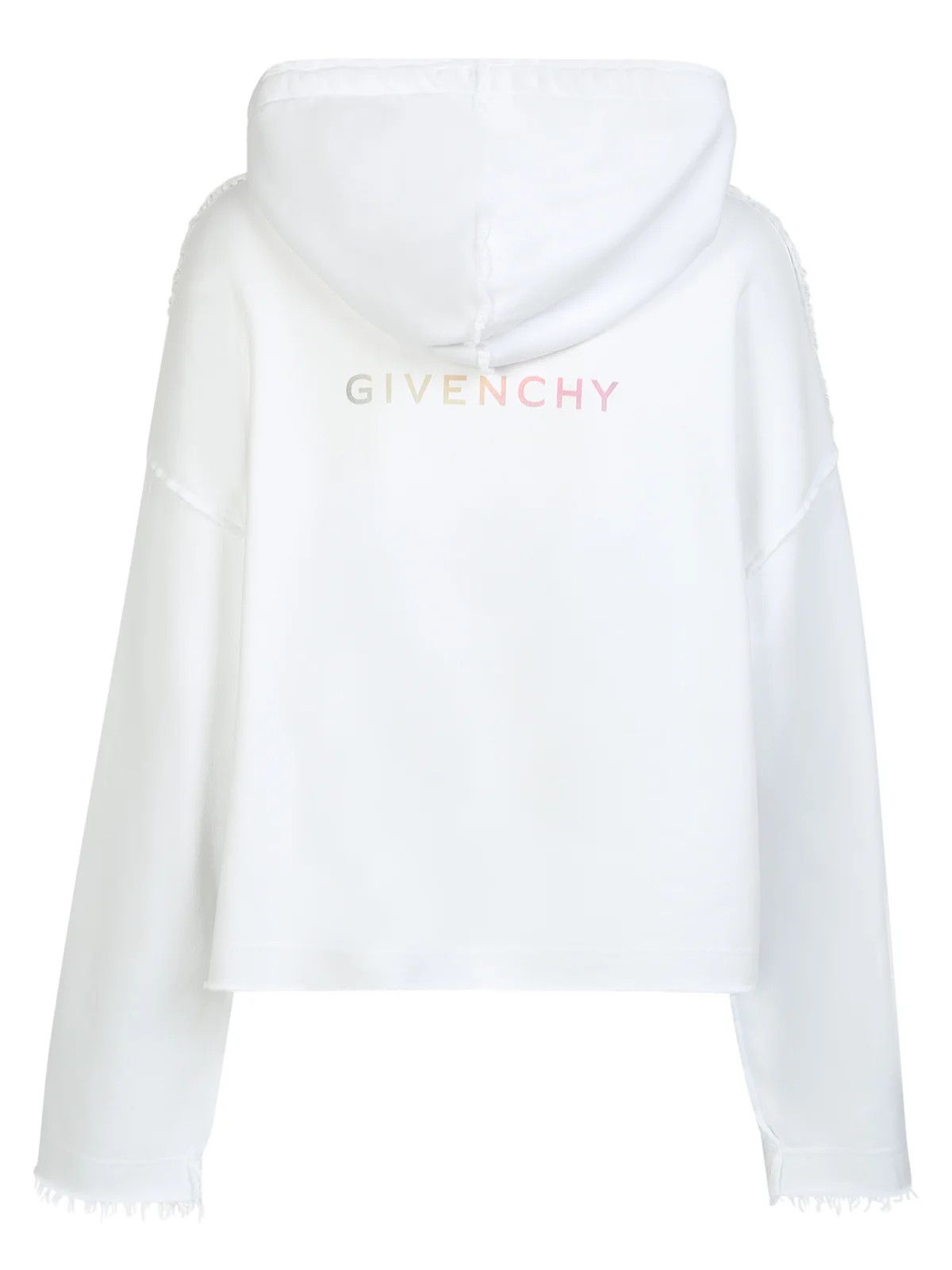 Givenchy o1srvl11e0125 4G Printed Drawstring Hoodie in White Size US L / EU 52-54 / 3 - 2 Thumbnail