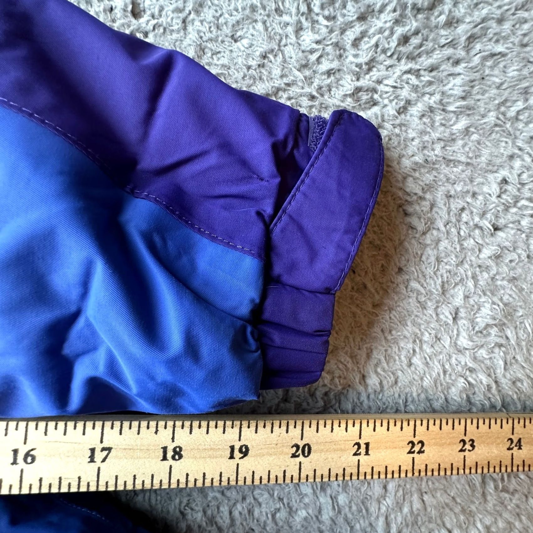 Vintage L.L. Bean Parka Jacket Women Large Blue Purple Nylon Hooded Insulated Zip Long Sleeve Parka Winter Casual Outdoor Size L / US 10 / IT 46 - 6 Thumbnail