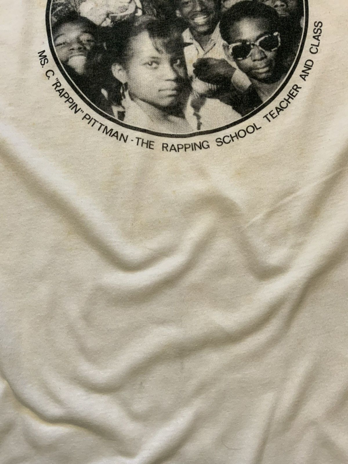 Vintage Vintage 90s The School Of Cool Ms C Rappin Pittman T-Shirt Size US L / EU 52-54 / 3 - 8 Thumbnail