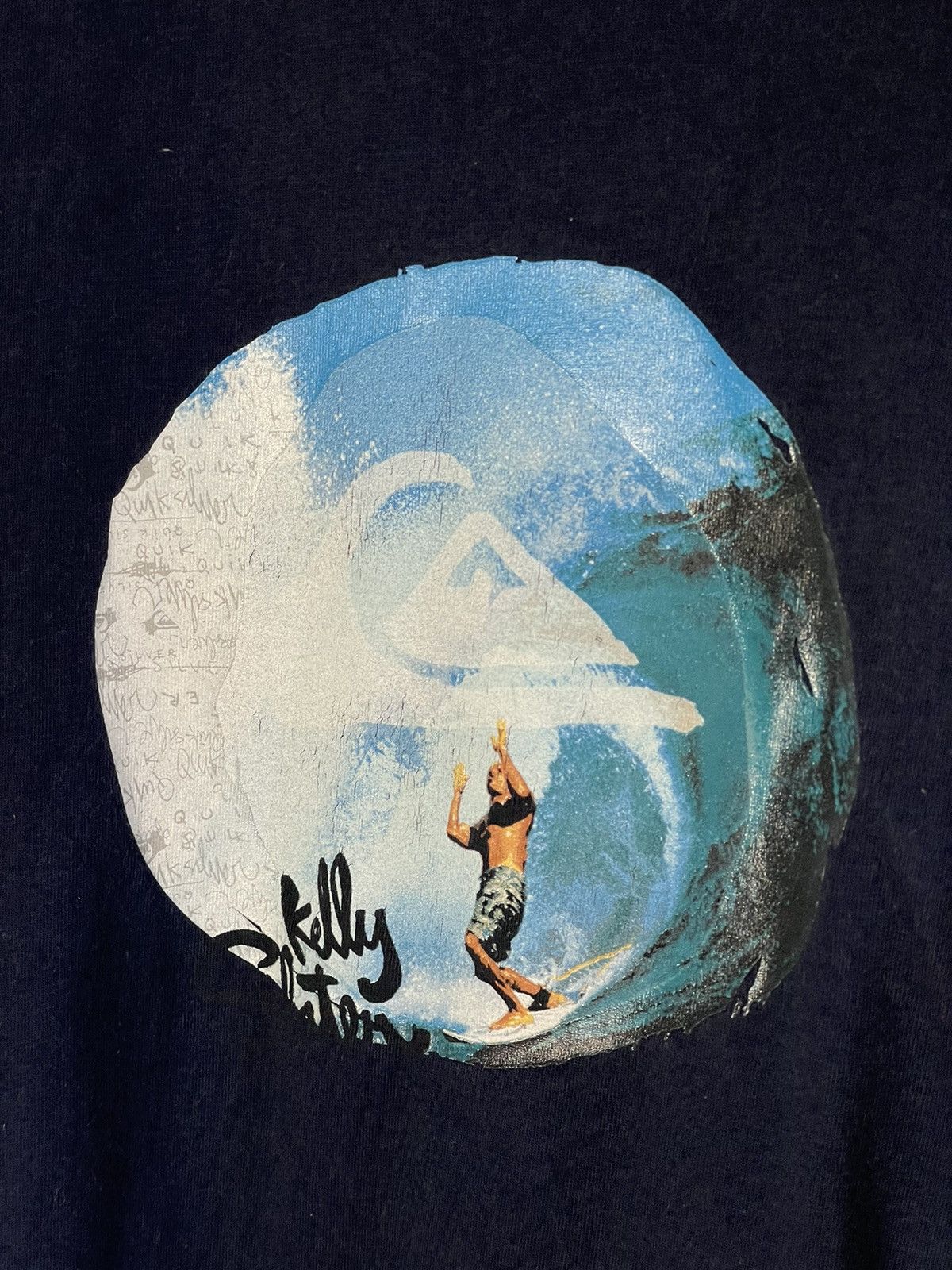 Quiksilver × Vintage Vintage 90s Quiksilver Boxy Surf Skate Big Logo T Shirt Size US XL / EU 56 / 4 - 6 Thumbnail