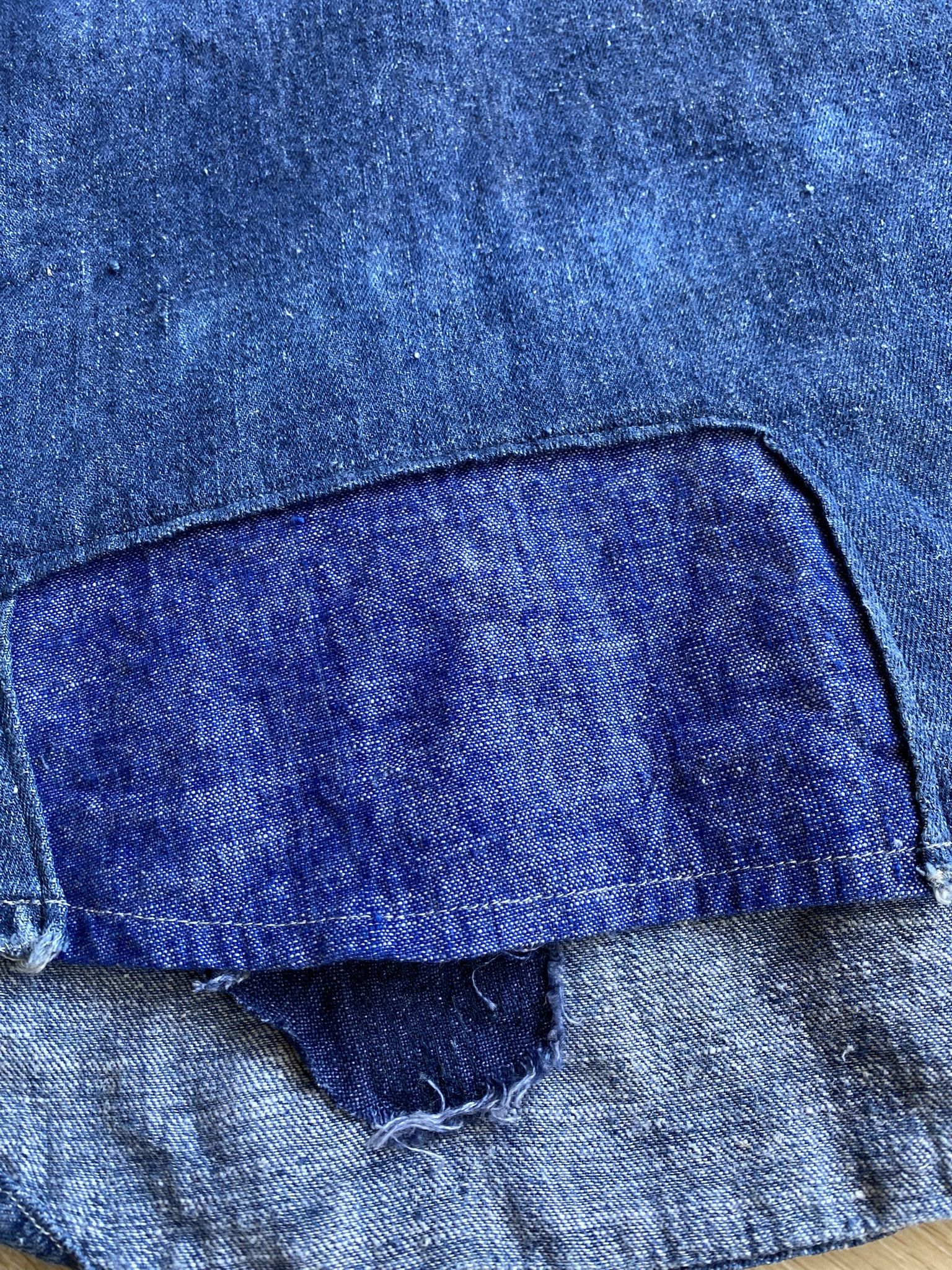 Our Legacy Distressed Half Zip - Japanese Hemp/Cotton Size US S / EU 44-46 / 1 - 7 Thumbnail