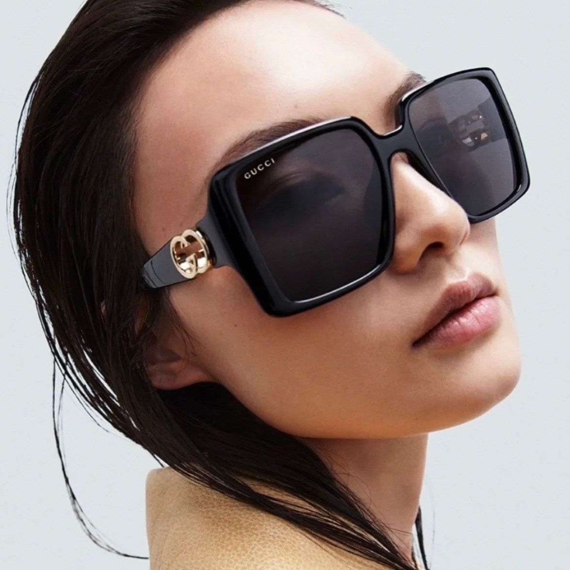 Gucci New, GUCCI Sunglasses GG1692S 001 Authentic Size ONE SIZE - 9 Thumbnail