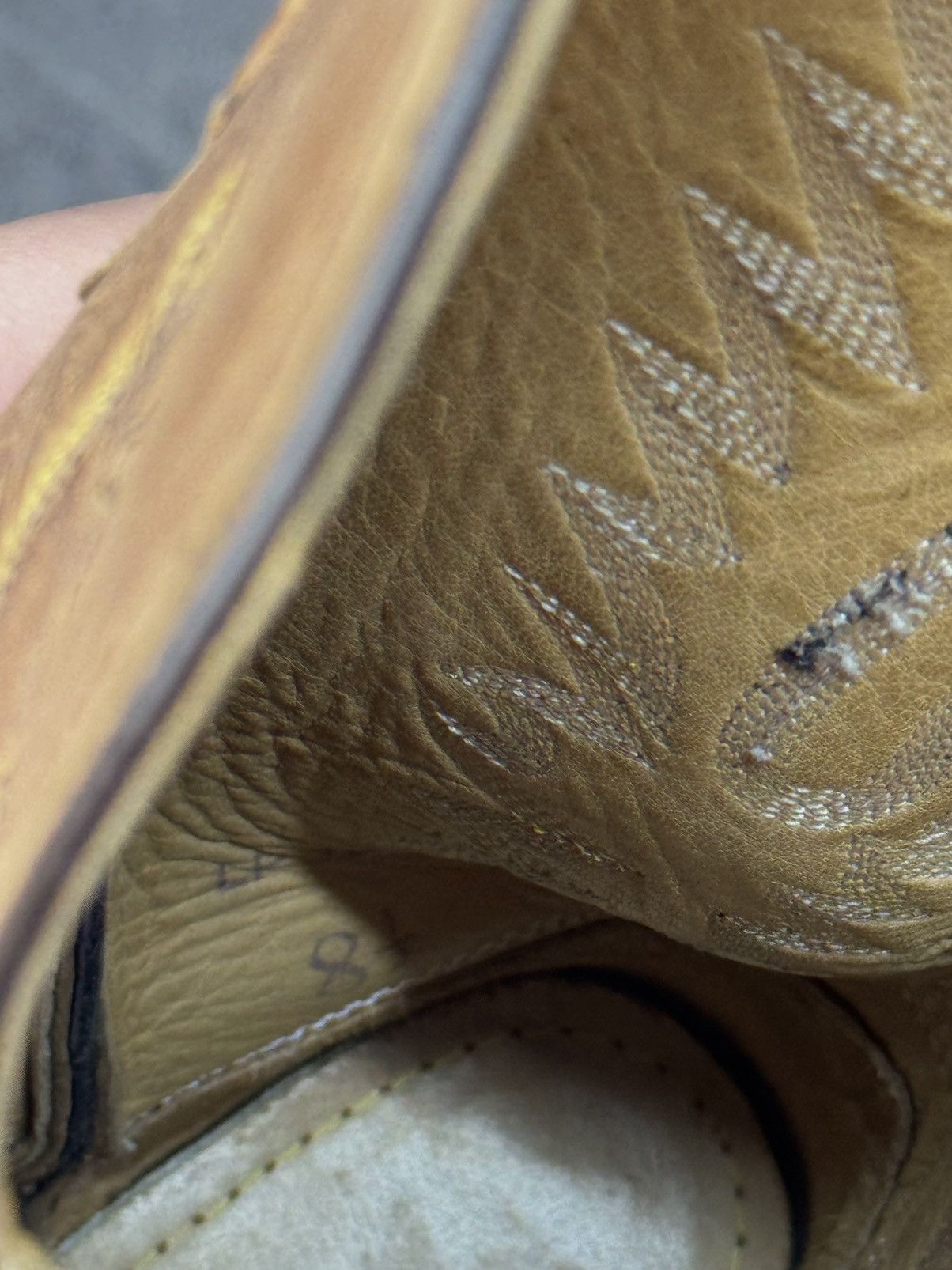Vintage Leather Python Alligator Boots Western Rick Owen’s