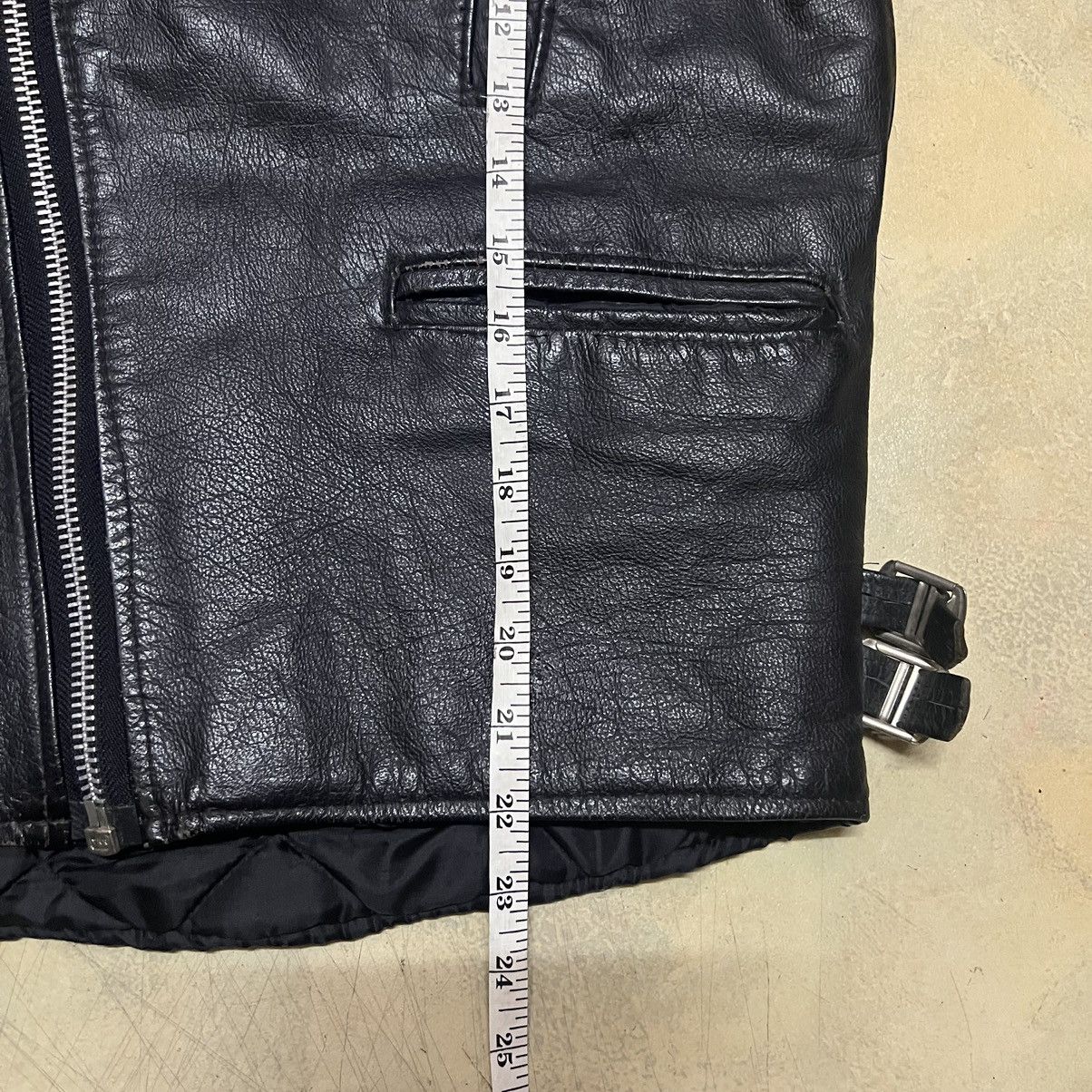 Japanese Brand Vintage Double Collar Punk Leather Jacket Size US XS / EU 42 / 0 - 13 Thumbnail