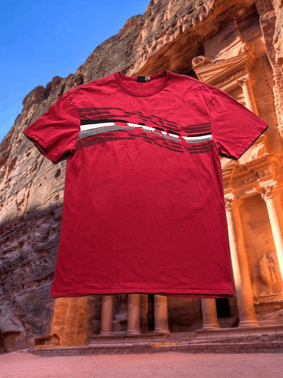 Oakley Vintage slim fit T-Shirt red Oakley big print crazy Y2K Size US XL / EU 56 / 4 - 1 Thumbnail