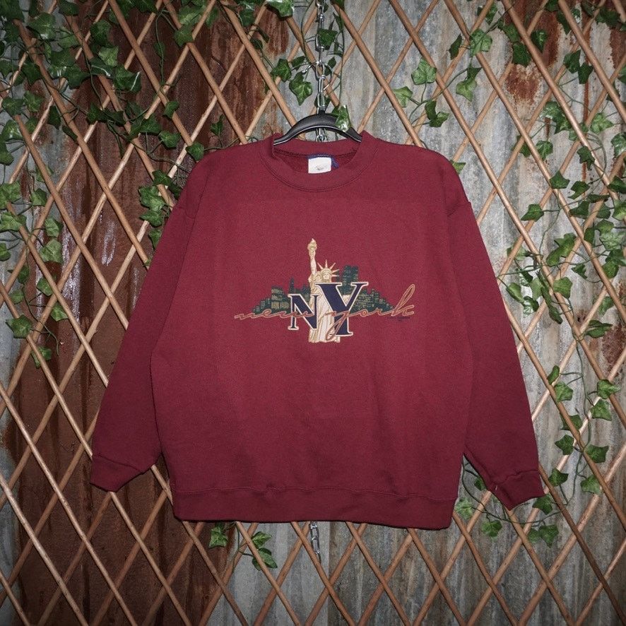 Vintage Large - Vintage Y2K New York skyline souvenir 90s sweatshirt Size US L / EU 52-54 / 3 - 1 Thumbnail