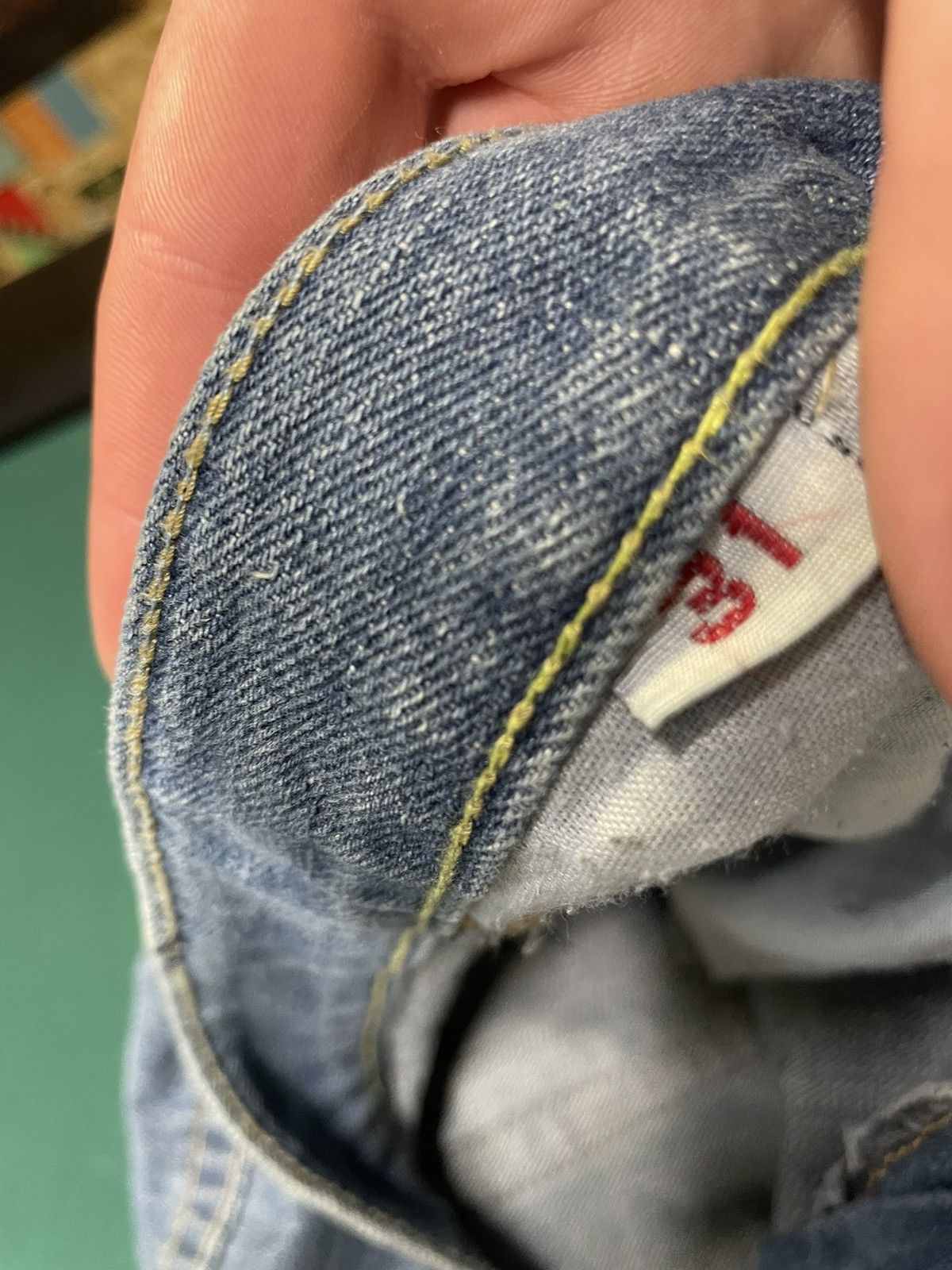 Levi's Evisu Japan Lot 2501 Jeans — Handcrafted Osaka Denim (31) Size US 31 - 7 Thumbnail