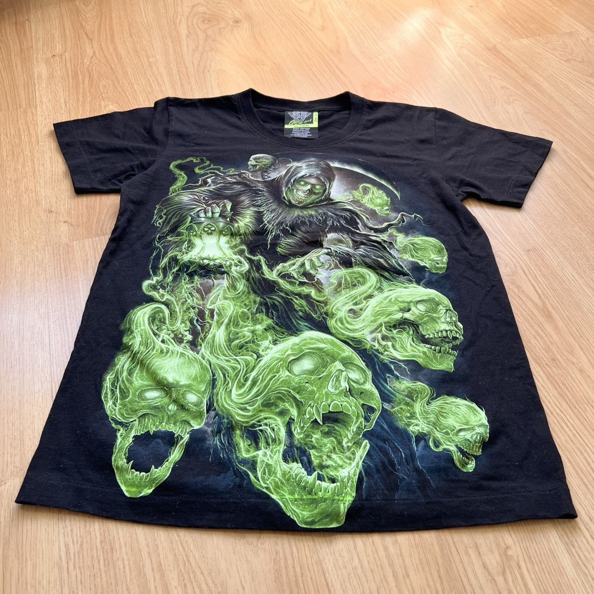 Band Tees × Vintage Rock Eagle crazy skull tee Size US S / EU 44-46 / 1 - 2 Thumbnail