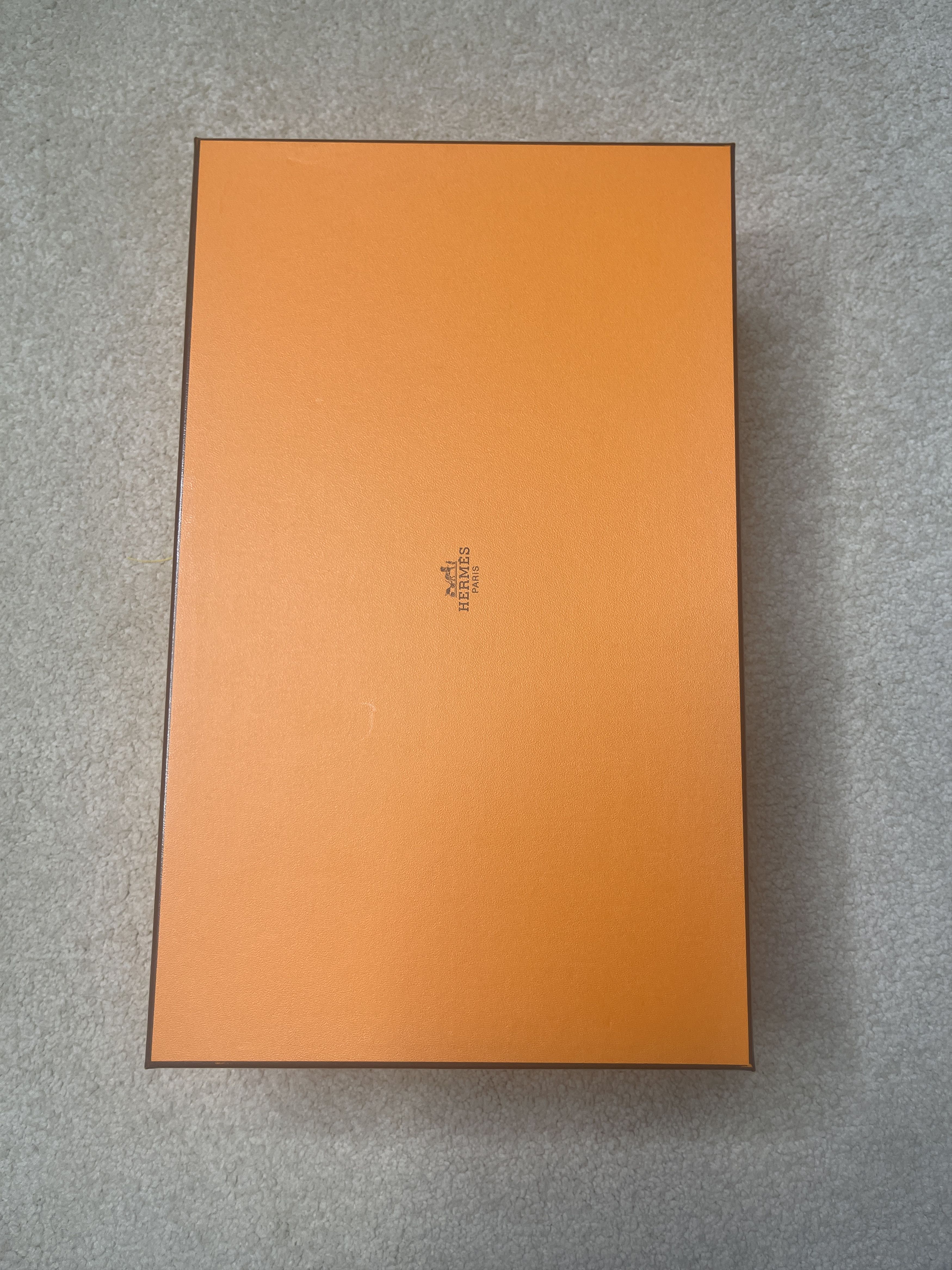 Hermes Hermès Brand New, Unworn Men's Chypre sandals - Gold Size US 10 / EU 43 - 2 Thumbnail