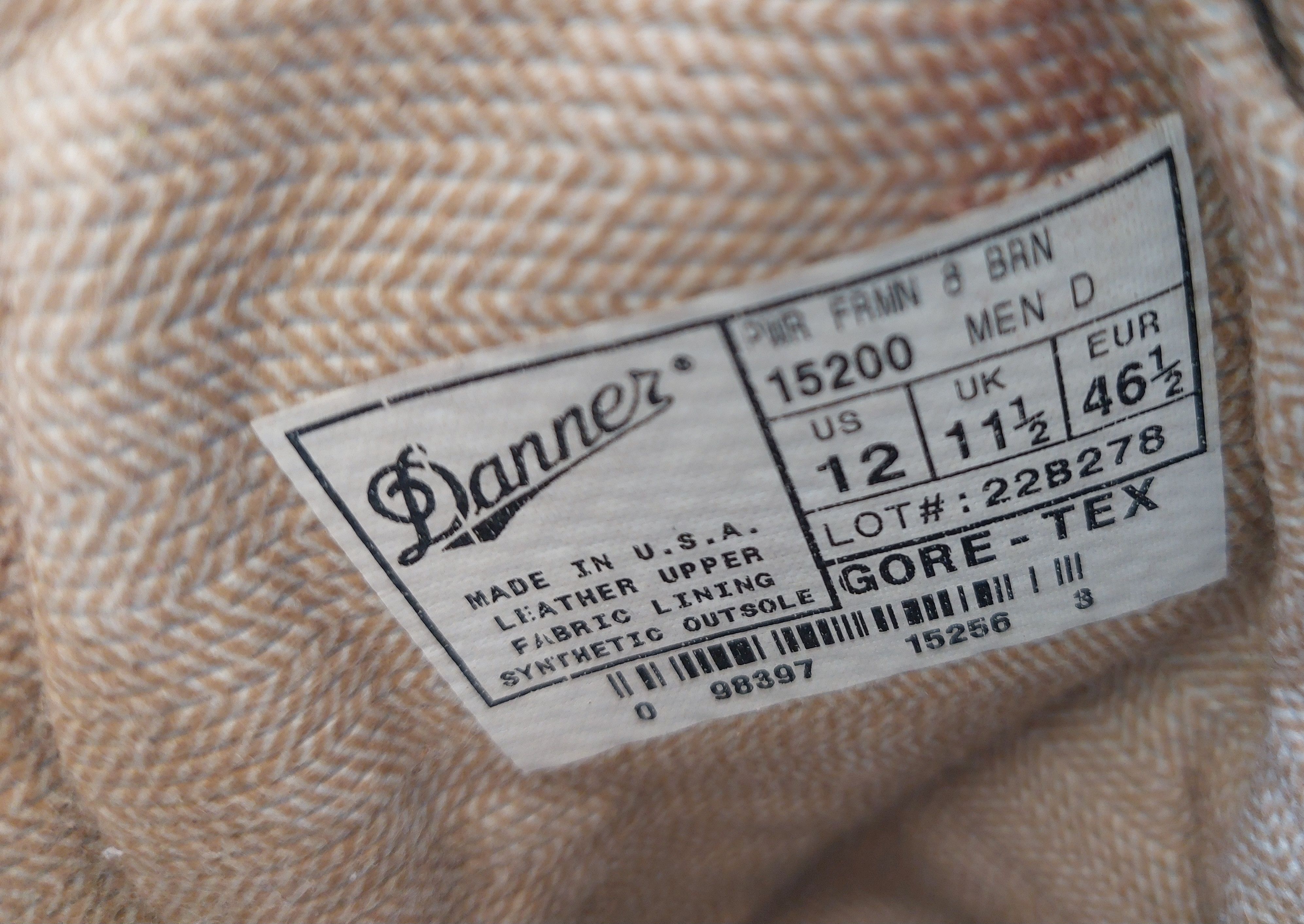 Danner DANNER POWER FOREMAN 8" brown composite toe GORE-TEX boot Size US 12 / EU 45 - 10 Thumbnail