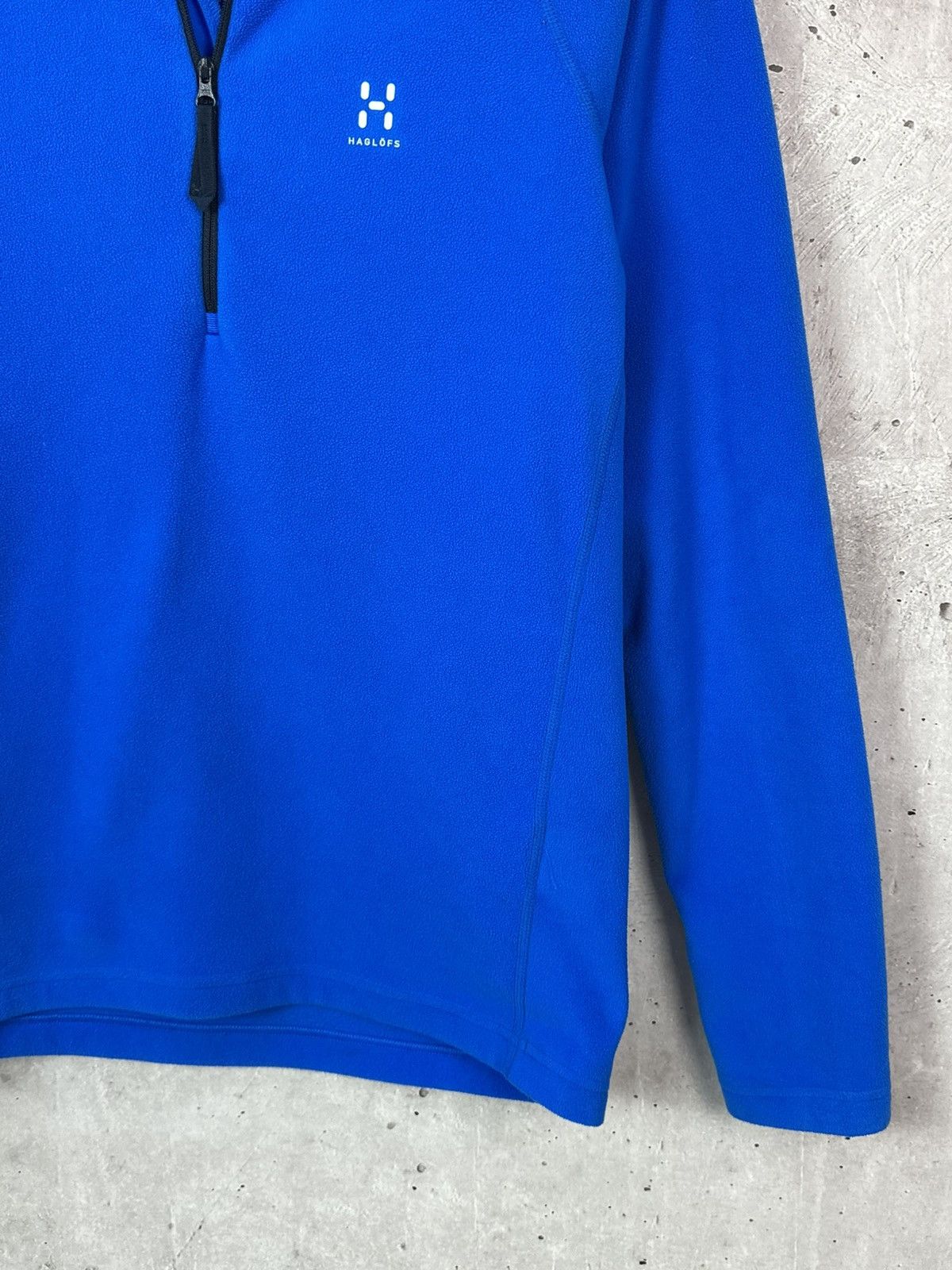 Haglofs Haglofs Quarter Zip Blue Long Sleeve Men’s Fleece Jumper Size US S / EU 44-46 / 1 - 5 Thumbnail