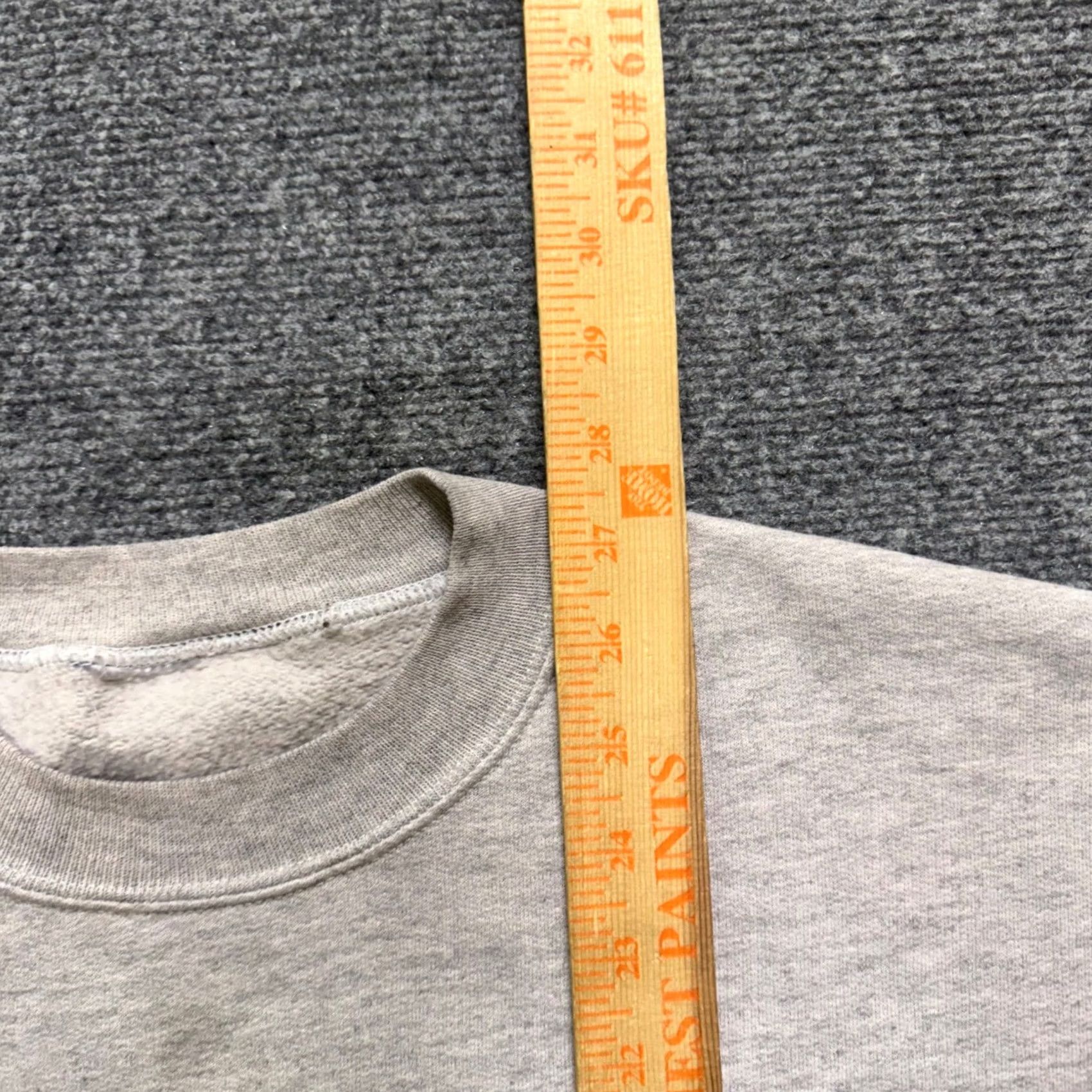 Vintage VINTAGE Air Force Pullover Sweatshirt Men XL grey 90s Heavyweight Cotton Blend Shirt Mens XL Size US XL / EU 56 / 4 - 4 Thumbnail