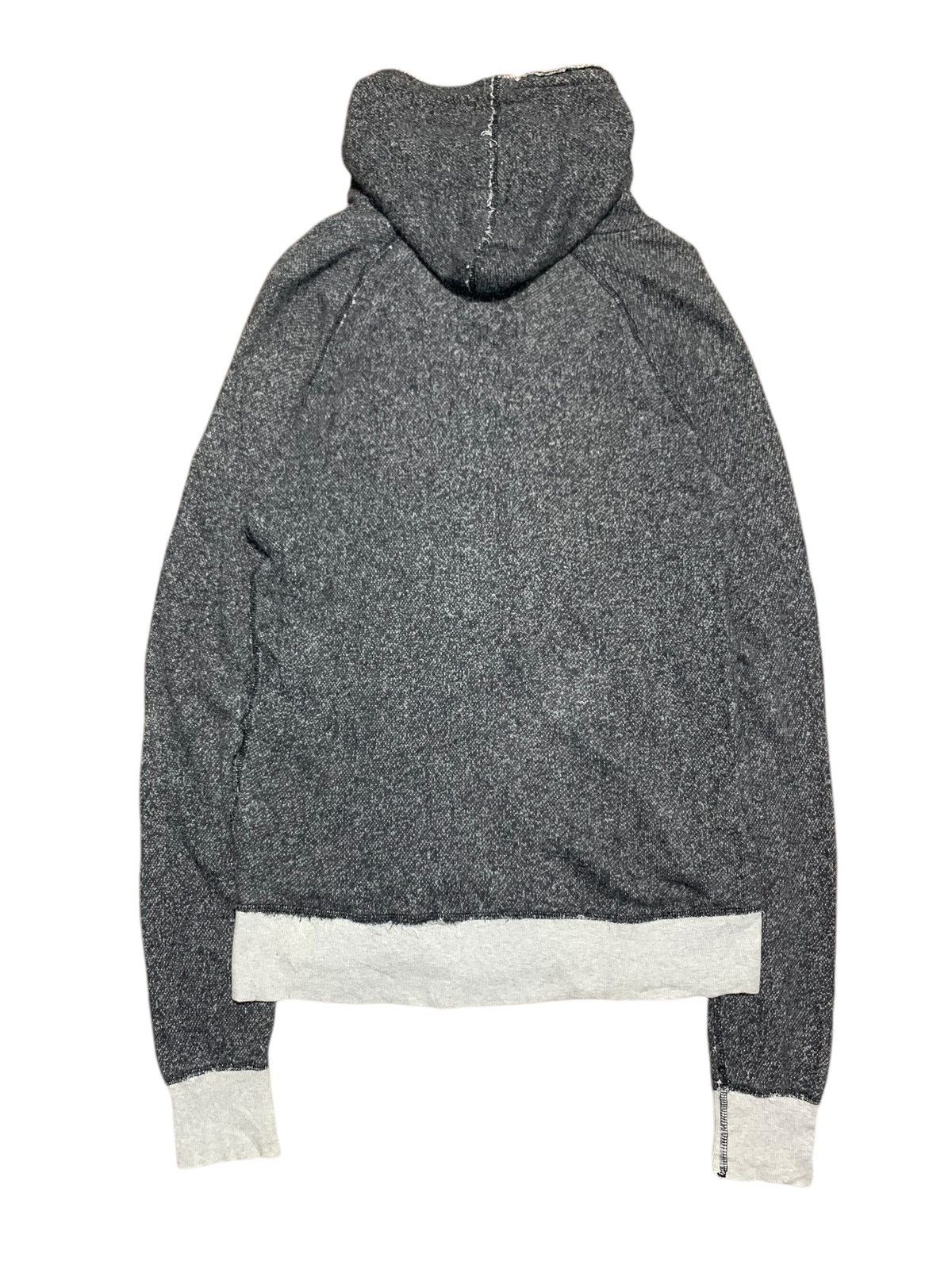 If Six Was Nine × Japanese Brand × Le Grande Bleu (L.G.B.) 2000s Bagarch distressed slim zip hoodie ifsixwasnine lgb Size US M / EU 48-50 / 2 - 7 Thumbnail