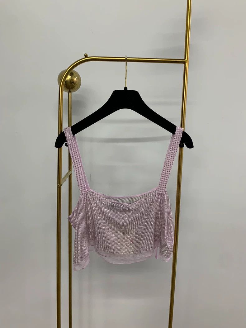 Prada Prada Pink rhinestone sling Size M / US 6-8 / IT 42-44 - 3 Thumbnail
