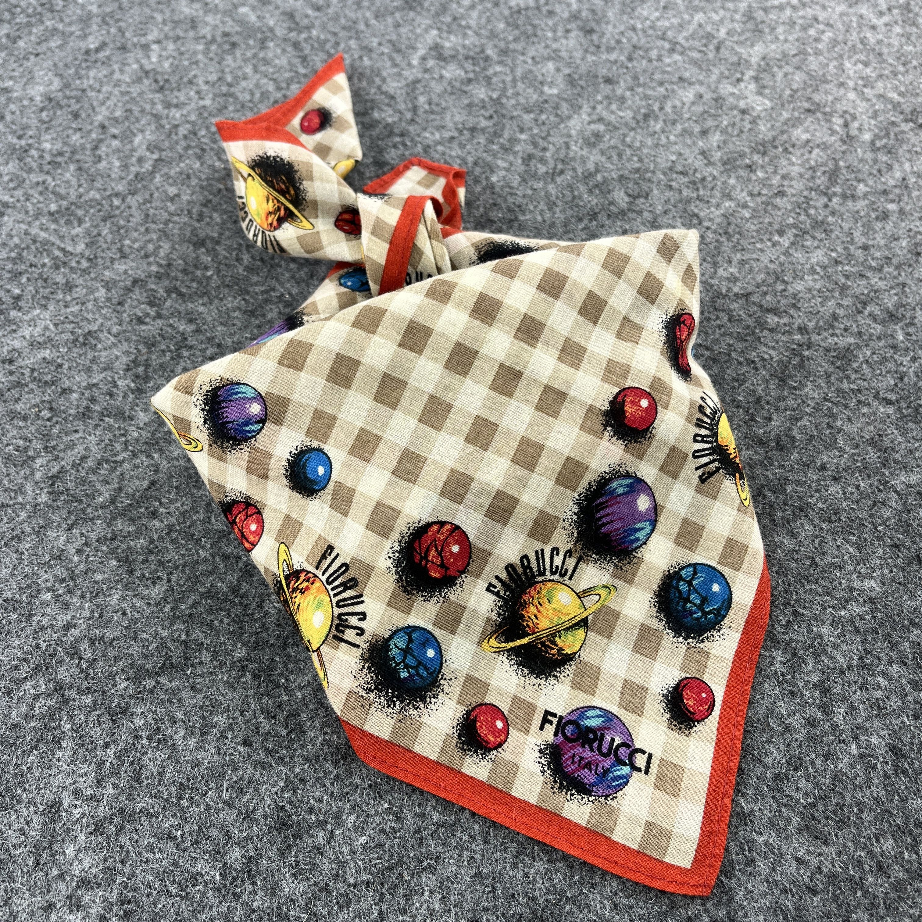Fiorucci × Vintage Fiorucci Handkerchief / Bandana / Neckerchief B023 Size ONE SIZE - 4 Thumbnail