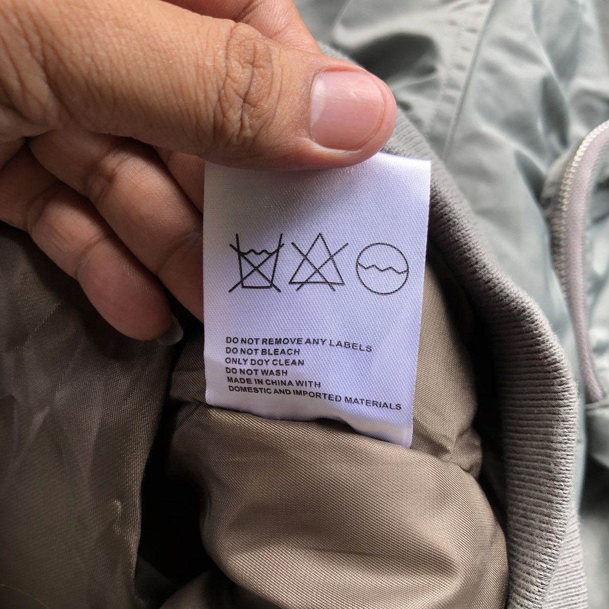 GRAILZ Grailz - Loose Fit Cotton Bomber Jacket - 2025AK18 Size US XXL / EU 58 / 5 - 16 Thumbnail