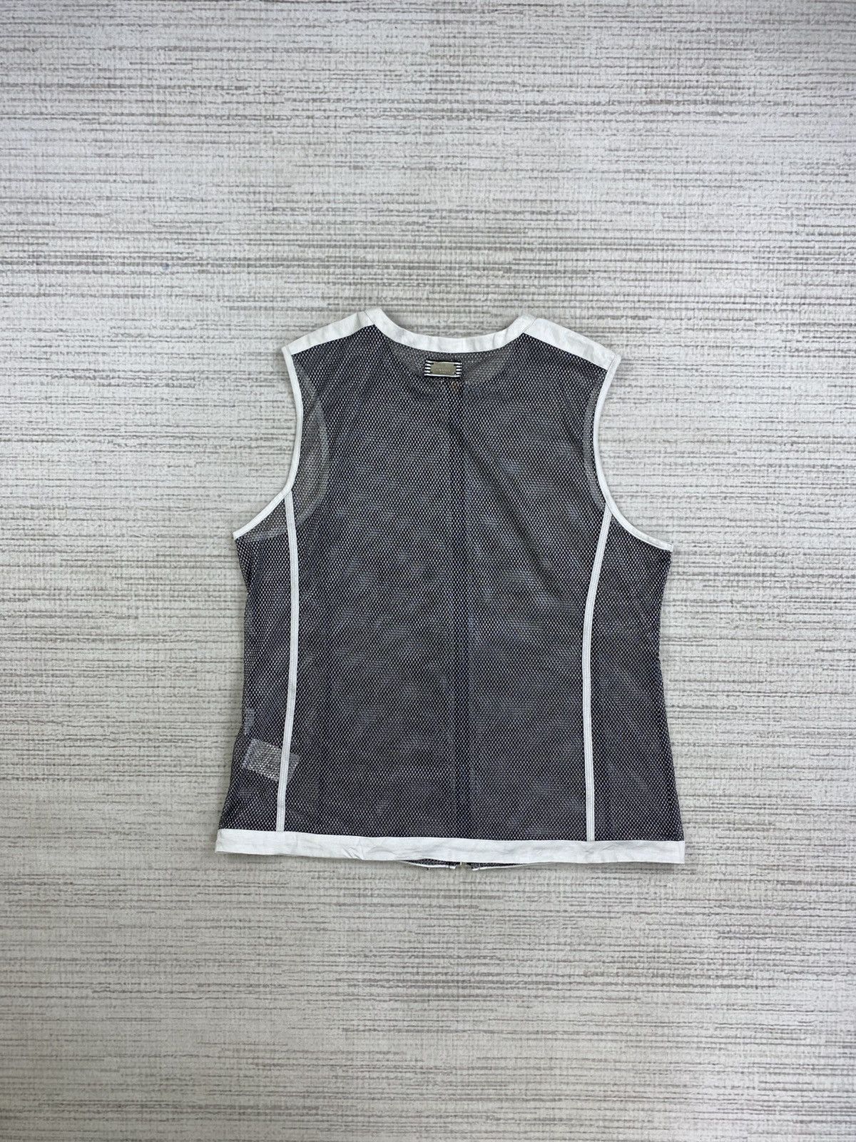 Lanvin Vintage Lanvin Sport Full Mesh Vest Size US M / EU 48-50 / 2 - 2 Thumbnail