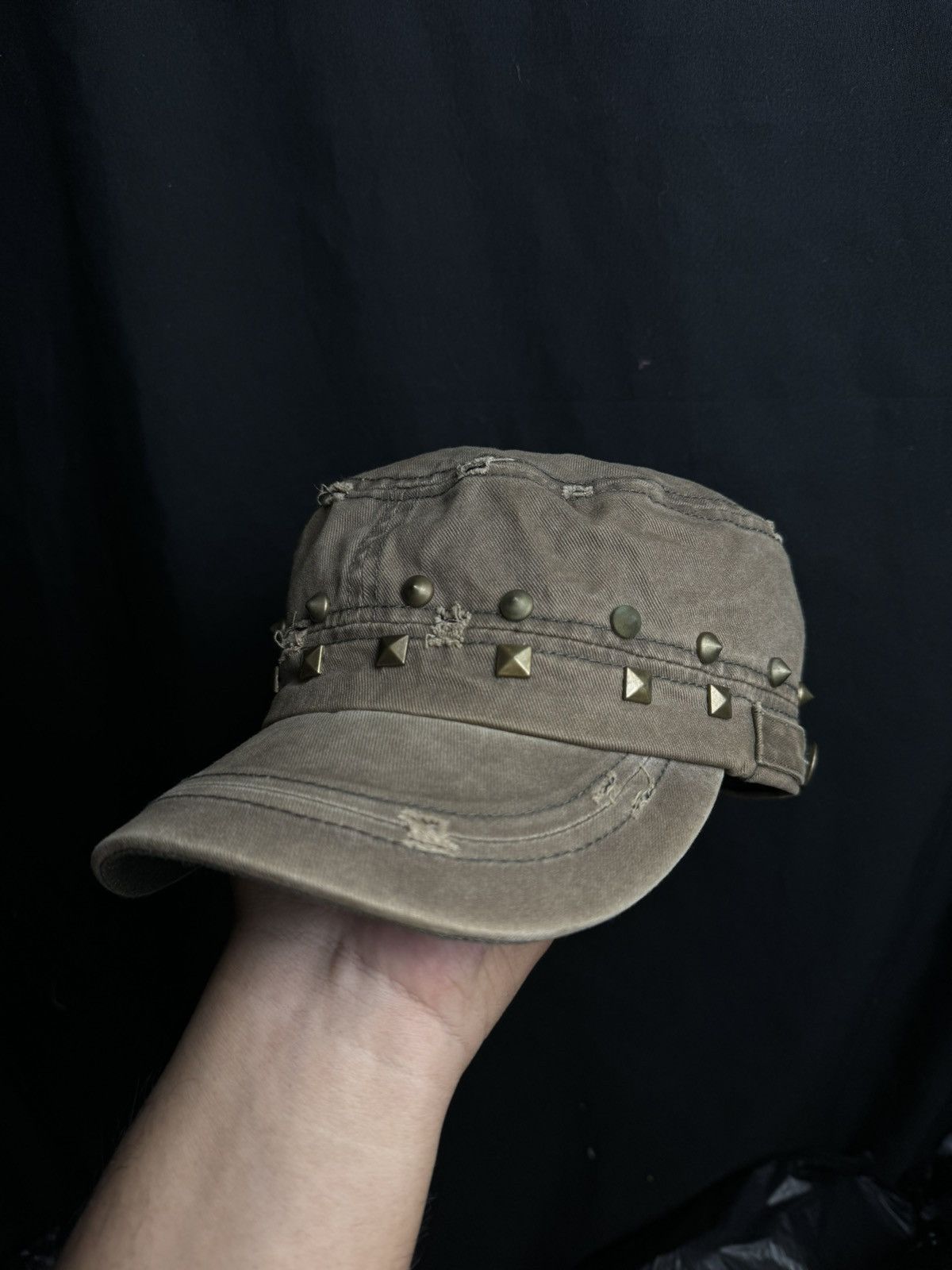 Beauty Beast × If Six Was Nine × Japanese Brand Studded Japanese Distressed Hat Cadet ifsix Lgb style Size ONE SIZE - 1 Thumbnail