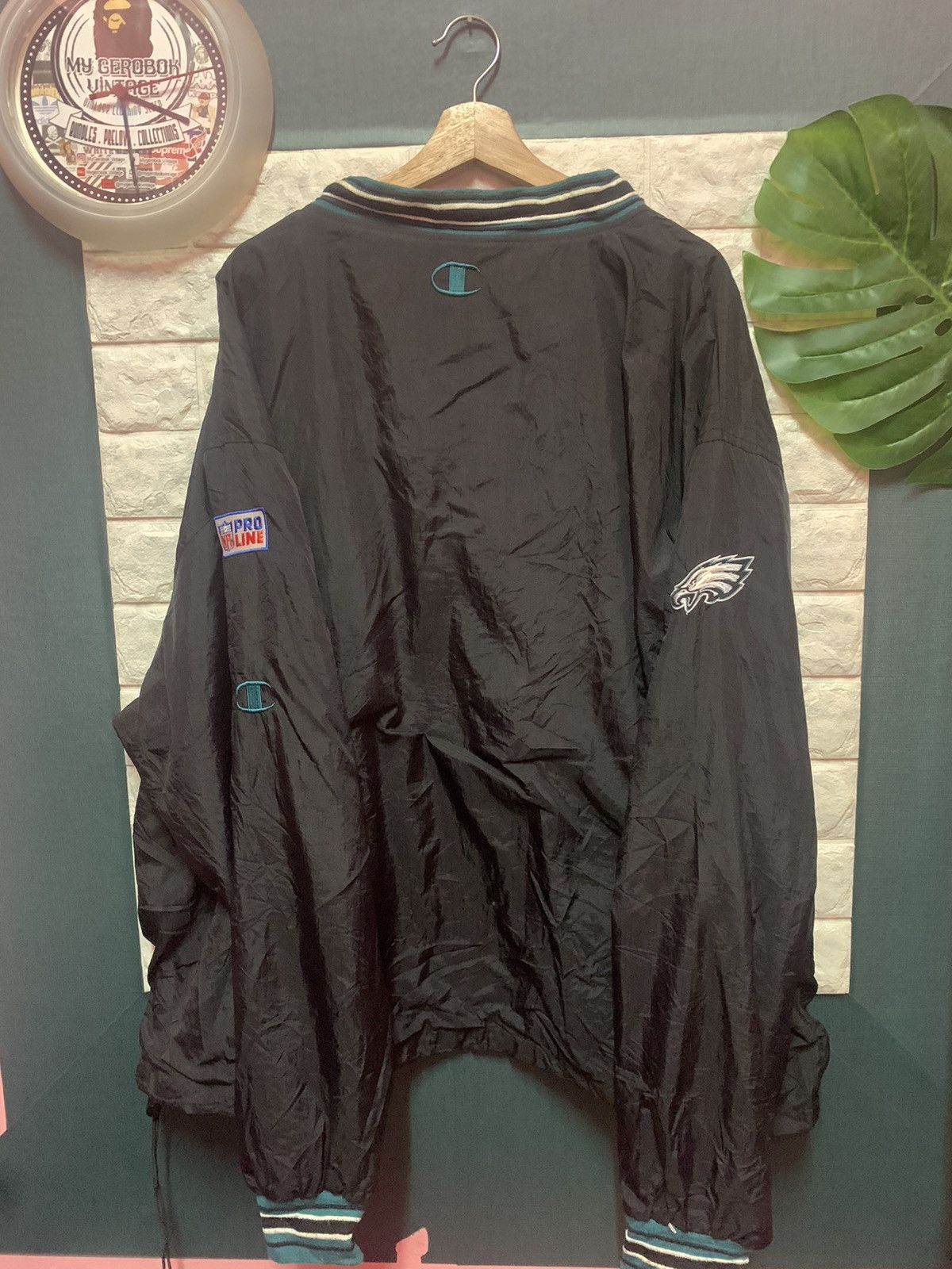 Champion × NFL VINTAGE!! Windbreaker 80's NFL x Champion Size US XXL / EU 58 / 5 - 5 Thumbnail