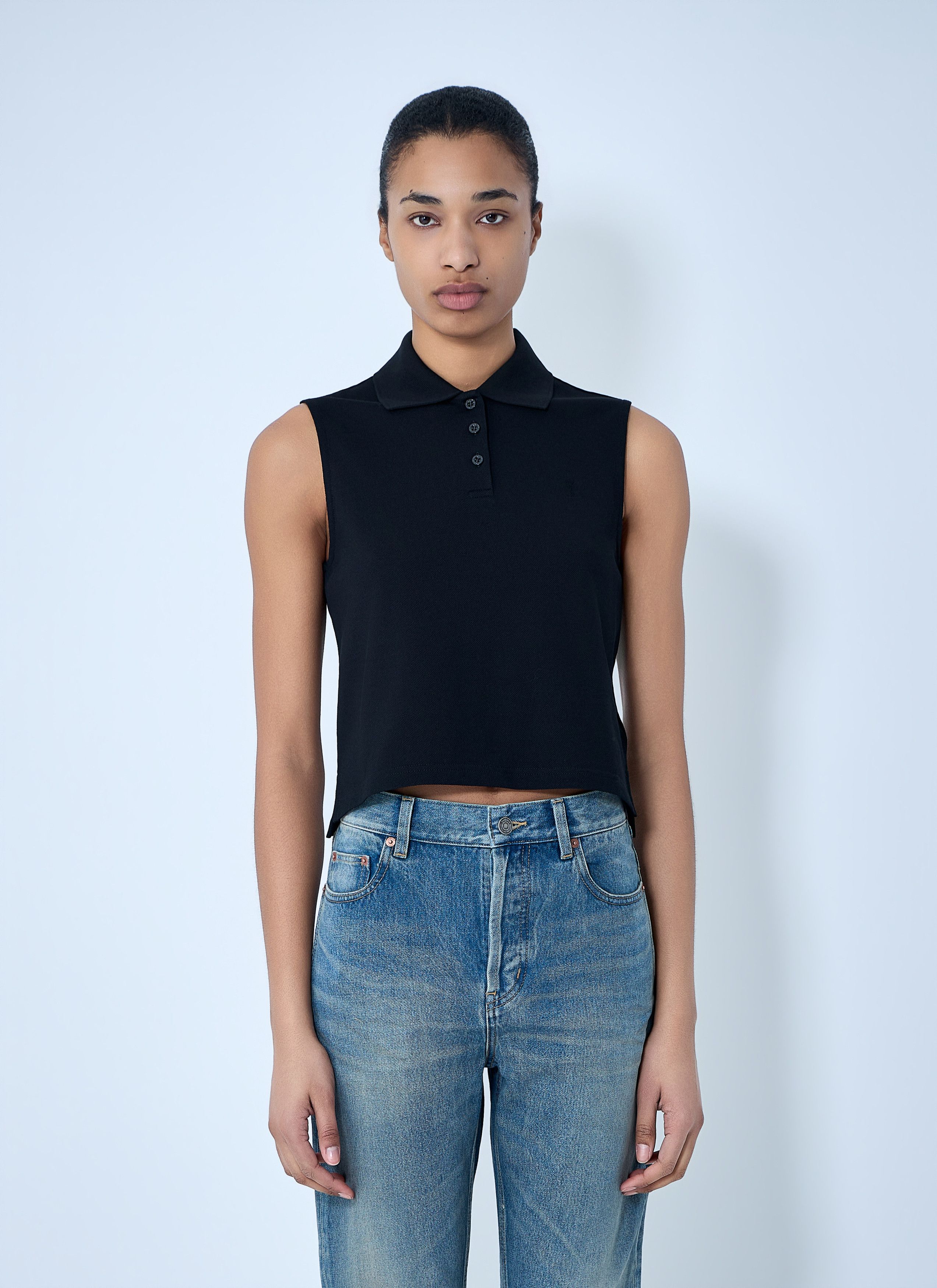 Saint Laurent Paris Cassandre Polo Shirt Size S / US 4 / IT 40 - 1 Thumbnail