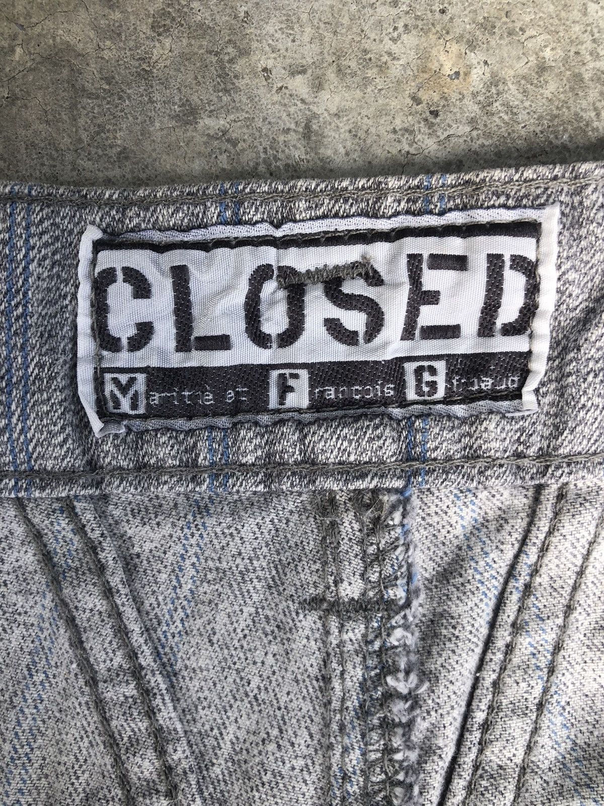 CLOSED × Marithe + Francois Girbaud Marithe Francois Girbaud Baggy Jeans Hip Hop Stripe Jeans Size US 28 / EU 44 - 16 Thumbnail