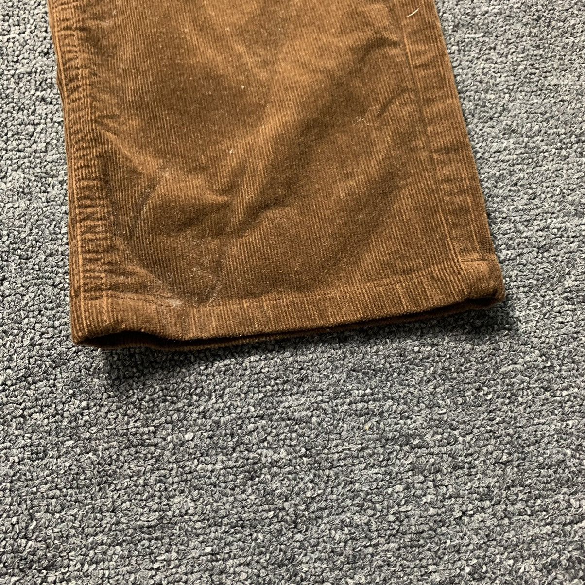 The Kooples Brown Corduroy Trousers Size US 31 - 4 Thumbnail