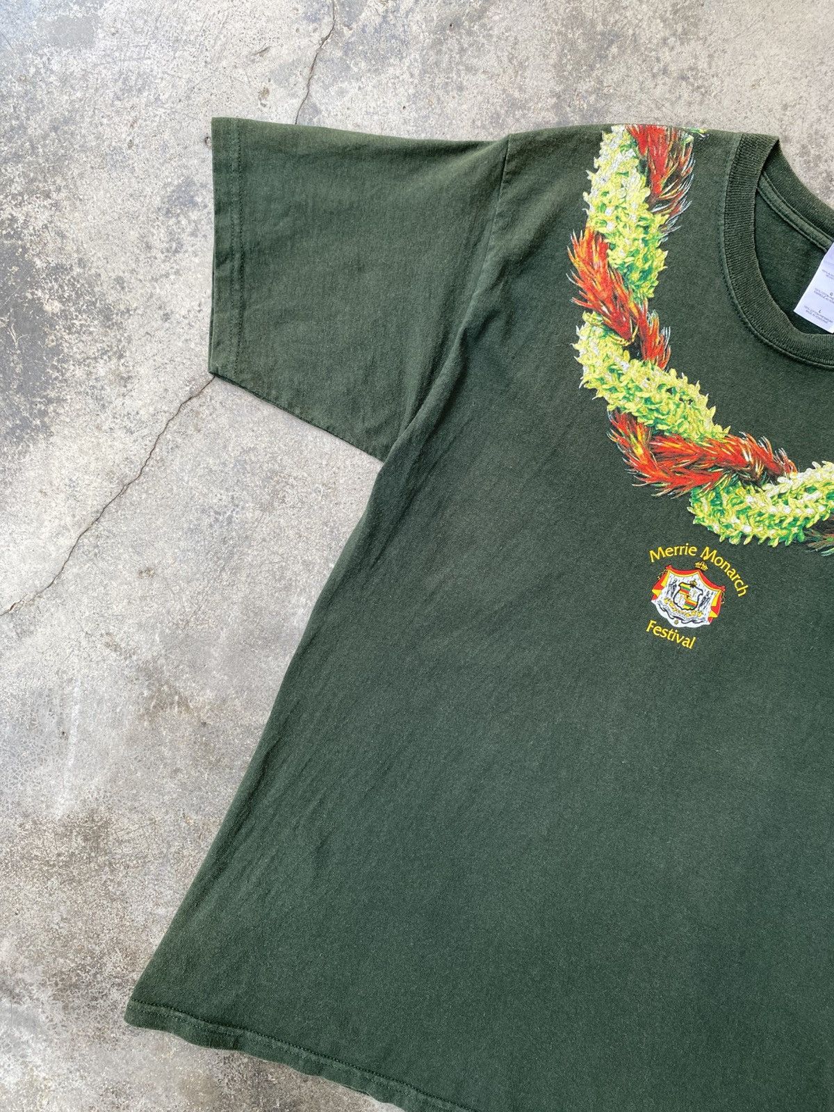 Vintage Sick🔥Vintage Merrie Monarch Hawai Rap Tees Size US L / EU 52-54 / 3 - 4 Thumbnail