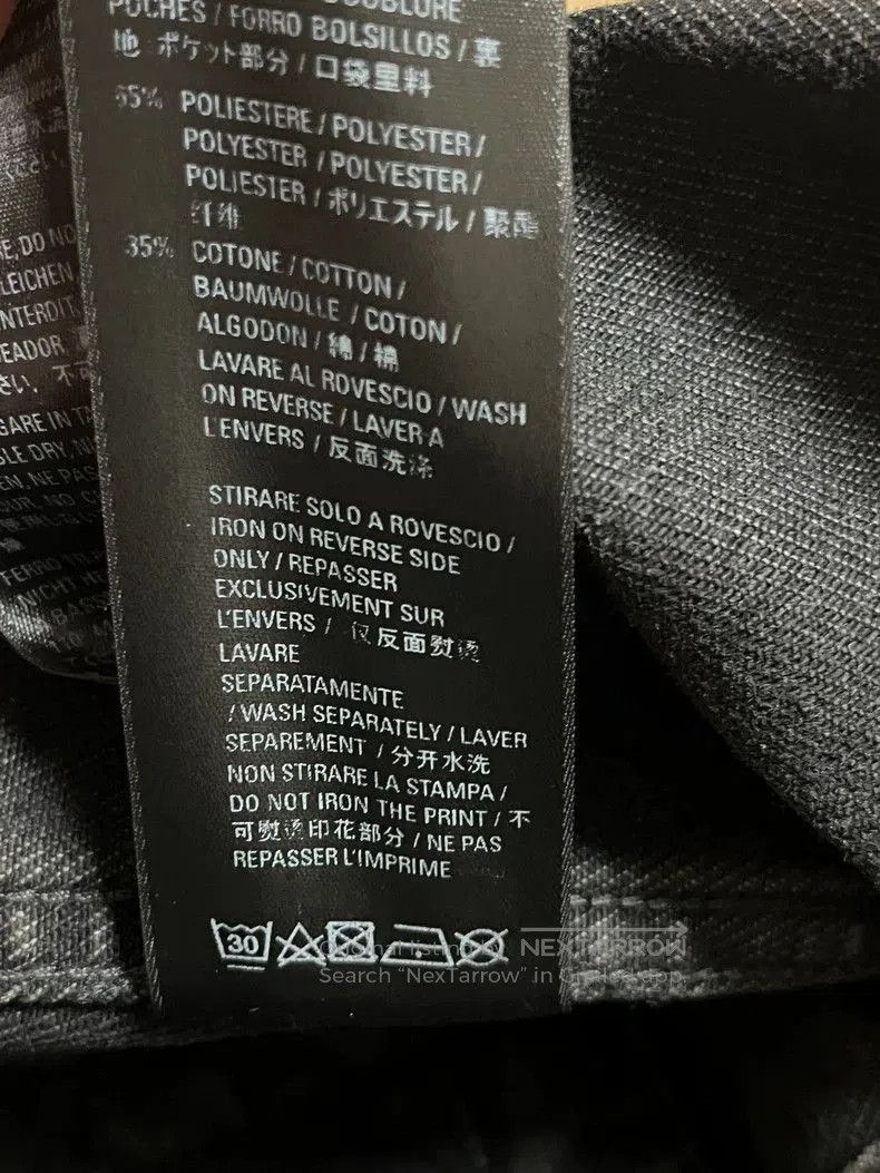 Balenciaga Balenciaga Black Denim Logo Jacket. Size US XS / EU 42 / 0 - 8 Thumbnail
