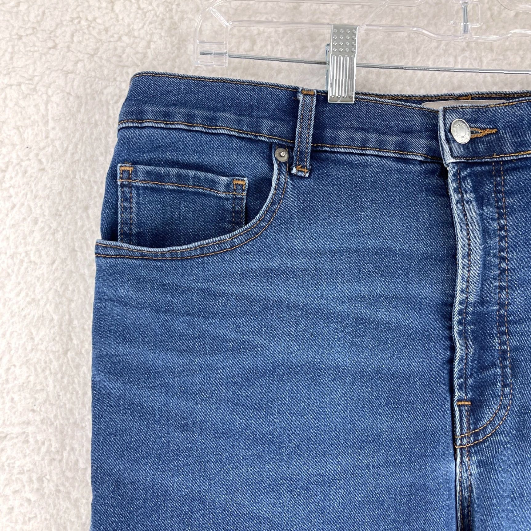 Everlane Everlane Jeans Womens Size 32 Blue Denim High-Rise Skinny Leg 5 Pocket Size 24" / US 00 / IT 34 - 4 Thumbnail