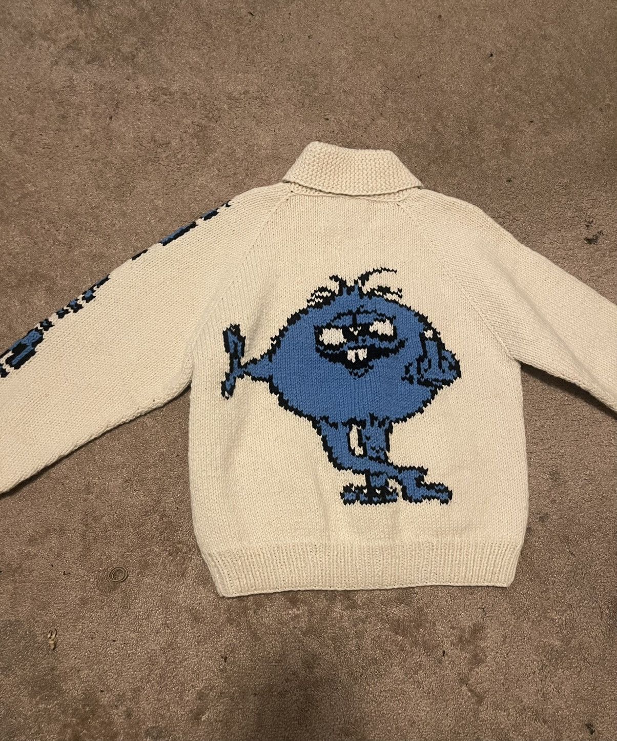 Supreme Supreme Camacho Cowichan Sweater Natural Size US S / EU 44-46 / 1 - 2 Thumbnail