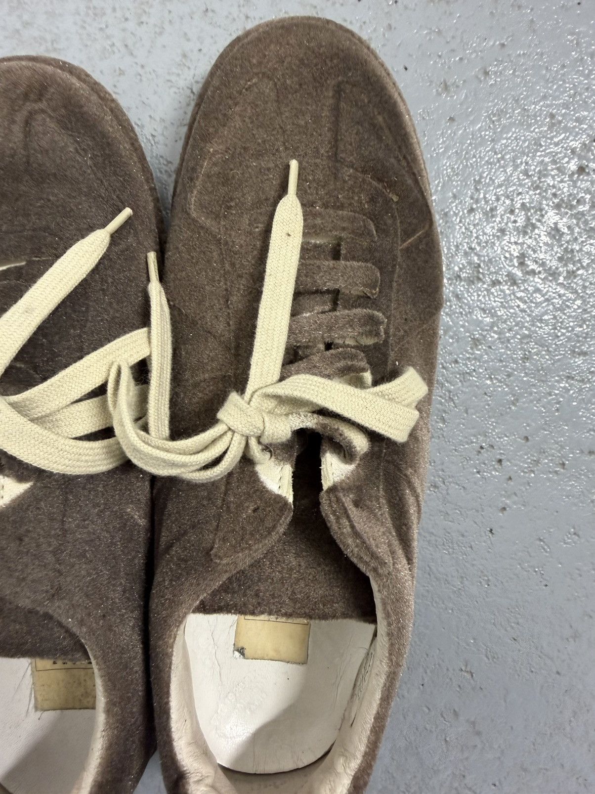 Maison Margiela Maison Margiela Replica Velour/Velvet Sneakers Size US 7 / IT 37 - 9 Thumbnail