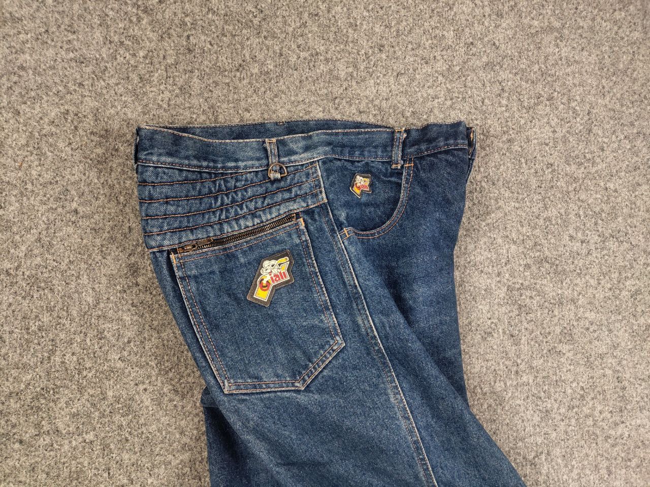 Other Rare Kanye West Akira VTG Giali motorcycle Denim Jeans Y2K Size US 32 / EU 48 - 11 Thumbnail