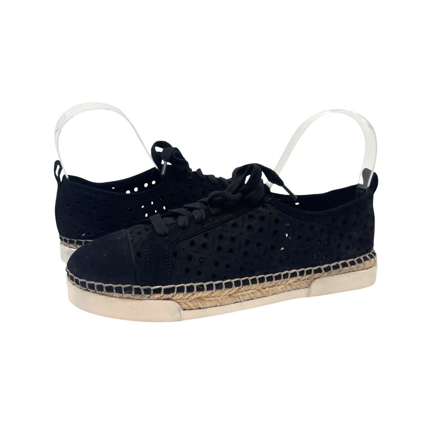 Vince Camuto Vince Camuto Thera Women’s Espadrille Sneakers, Black, 8.5 M Size US 8.5 / IT 38.5 - 15 Thumbnail