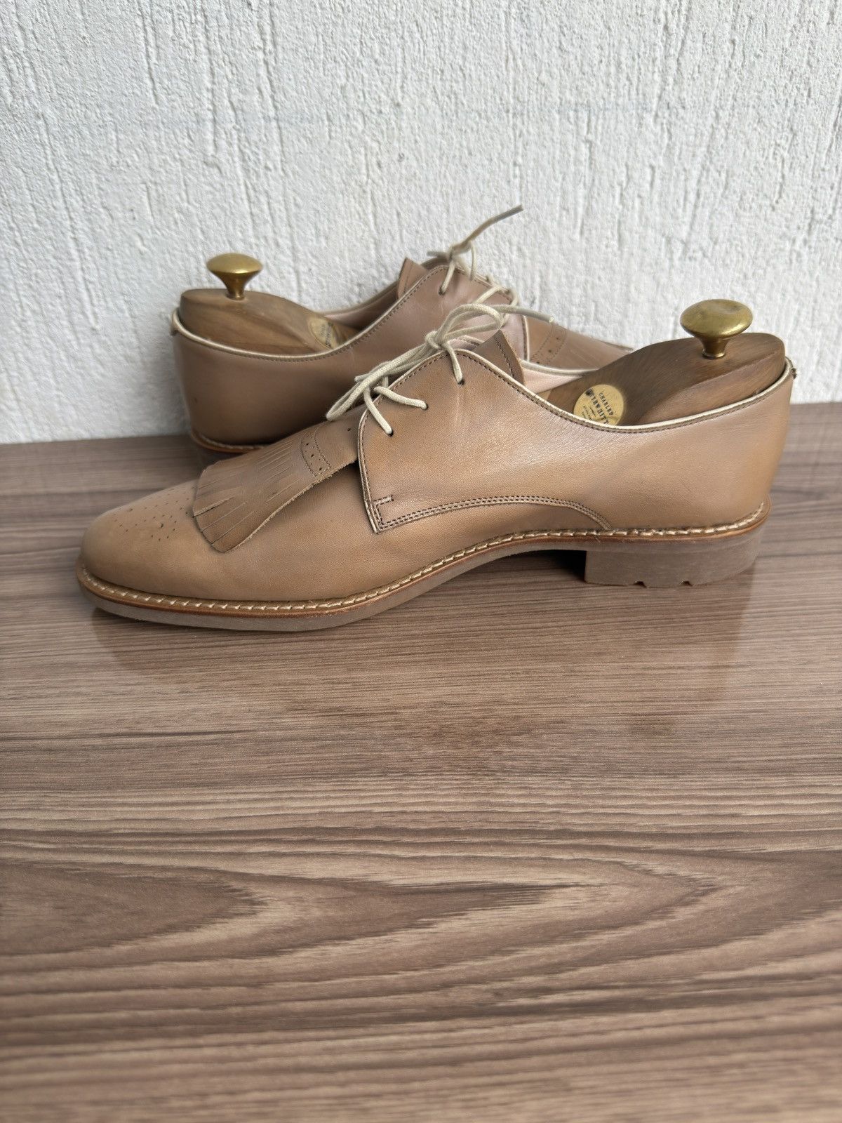 Paraboot Micheal marche tan derby Size US 8 / EU 41 - 12 Thumbnail