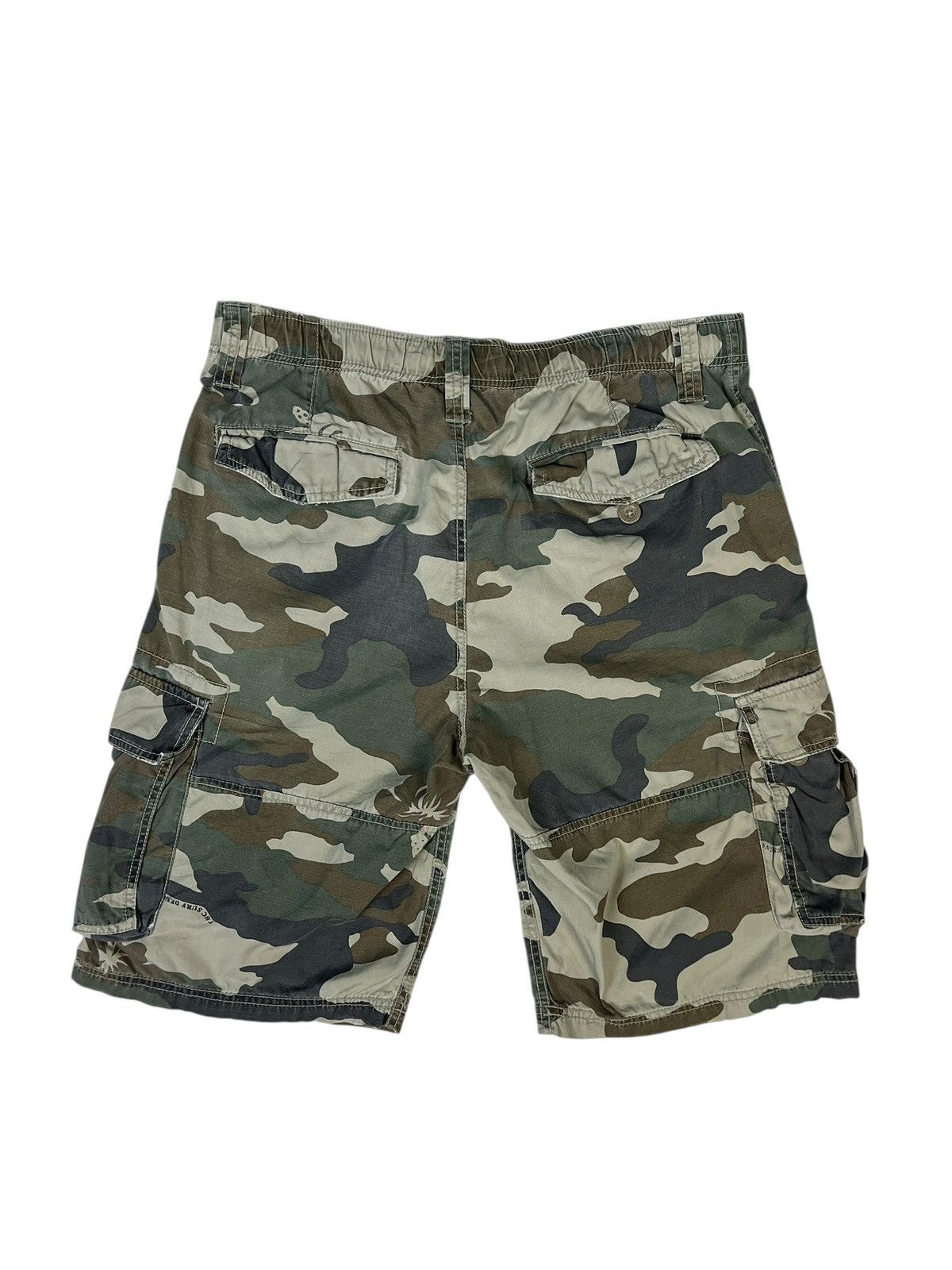 Vintage Town & Country Surf Design Camo Hawaii Cargo Shorts Size US 30 / EU 46 - 2 Thumbnail