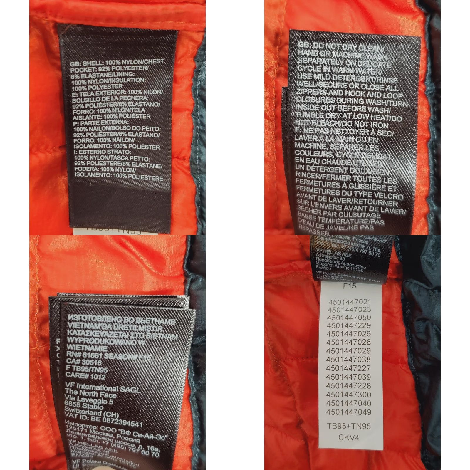 The North Face The North Face 1/2 Zip Thermoball Pullover Jacket Conquer Blue CKV4 Men's XL Jacket Size US XL / EU 56 / 4 - 8 Thumbnail