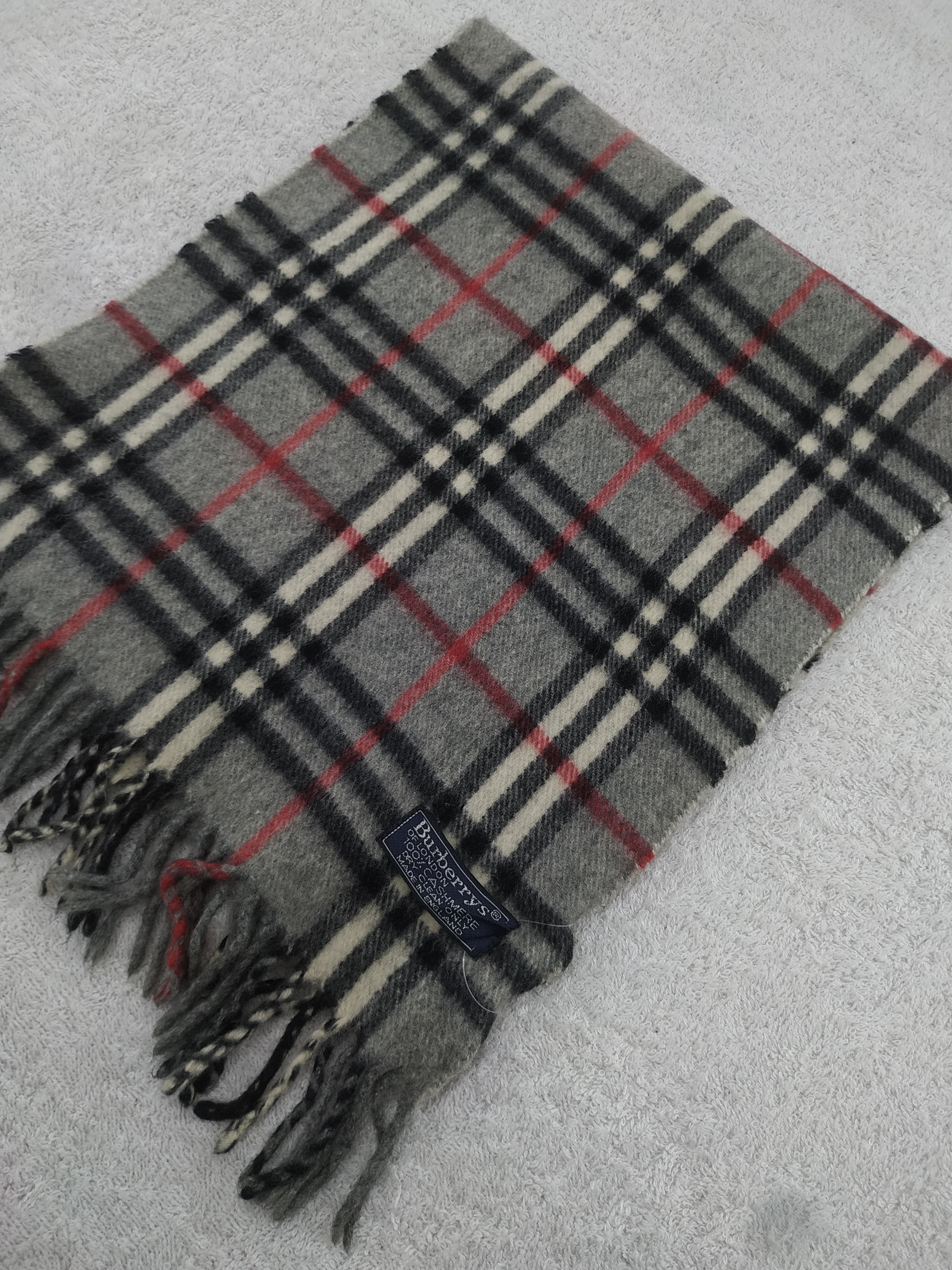 Burberry Vintage Burberry Scarf/Muffler/Neckwear MF586 Size ONE SIZE - 3 Thumbnail