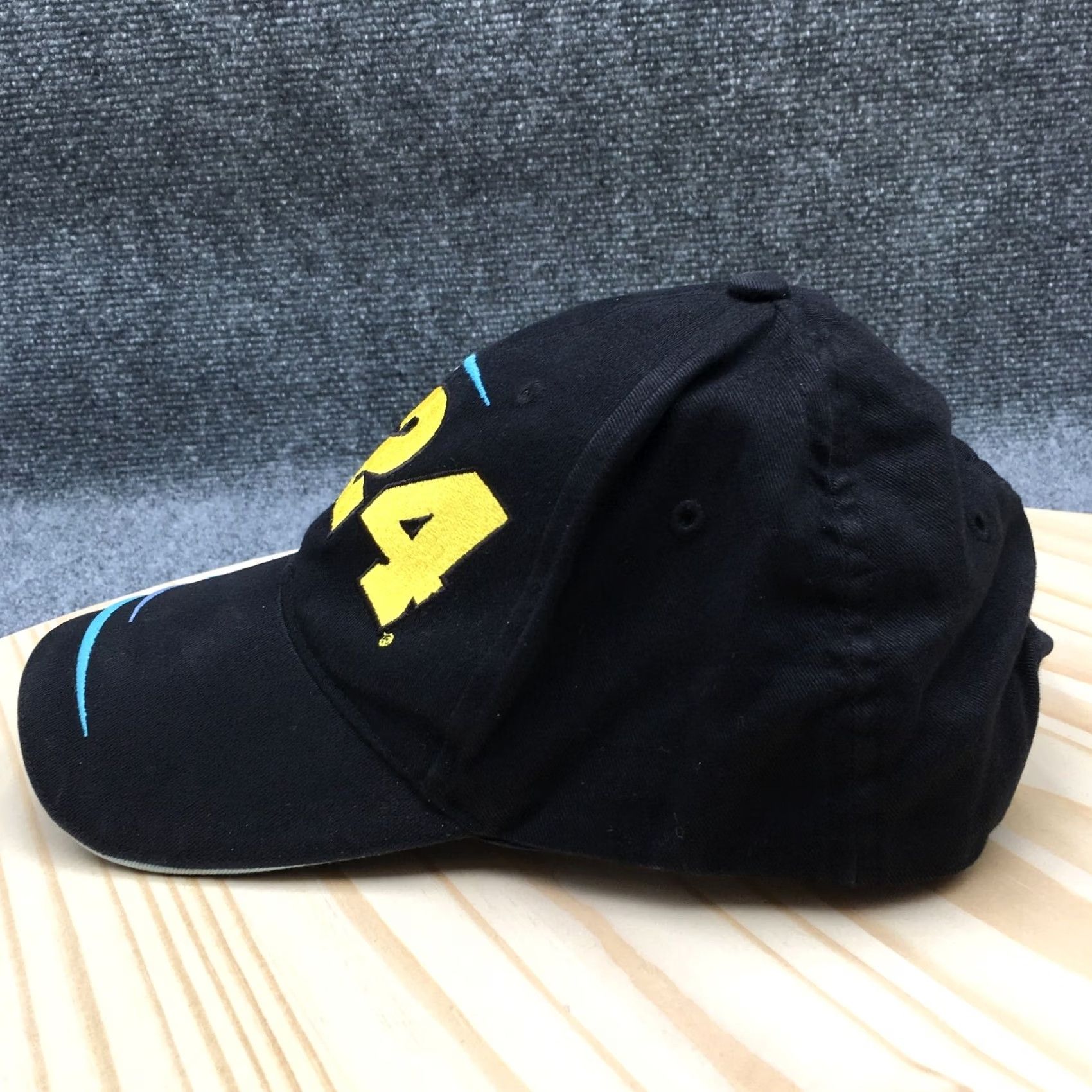 Vintage VINTAGE Winners Circle Bugs Bunny Cap Hat Mens OS Black Cotton Baseball Cap La? Size ONE SIZE - 4 Thumbnail