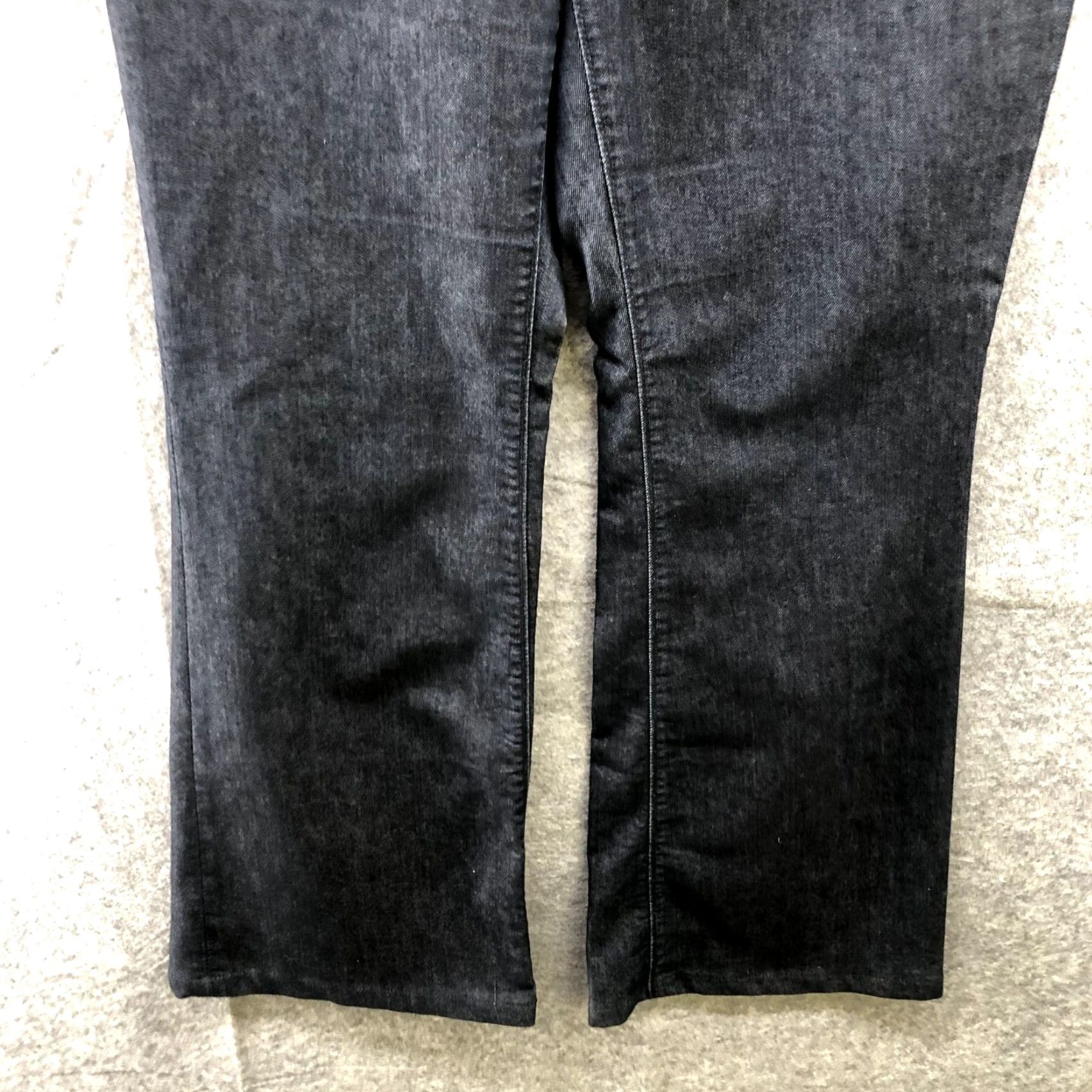Ann Taylor Ann Taylor Jeans Womens Size 8 Bootcut Flare Dark Wash Blue Mid Rise Denim Stretch Pocket Slash Pocket Regular Inseam 29 in Cotton Blend Size 30" / US 8 / IT 44 - 4 Thumbnail