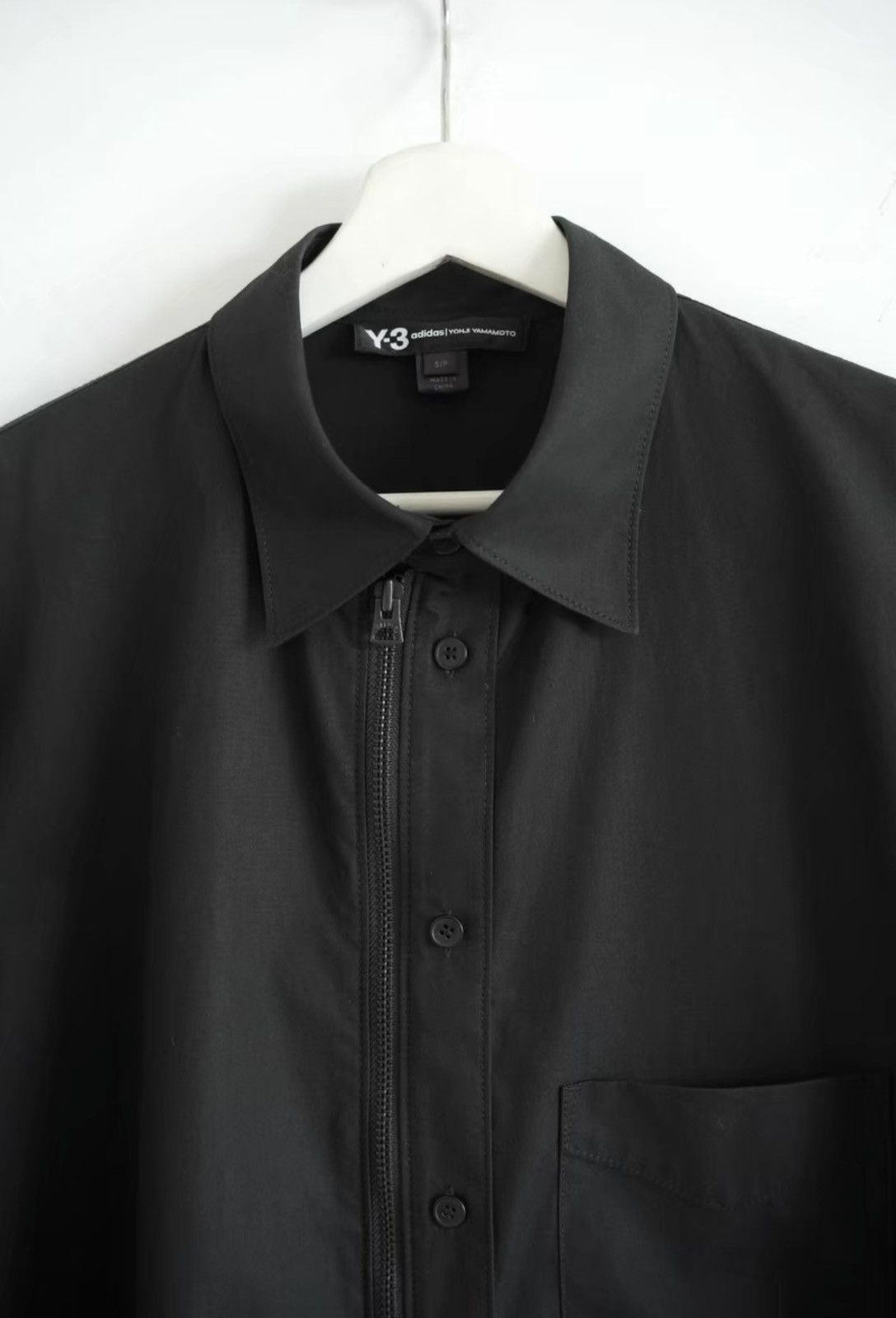 Yohji Yamamoto Yohji Yamamoto 23SS Mad Black Raven Zip-up Shirt Size US S / EU 44-46 / 1 - 4 Thumbnail