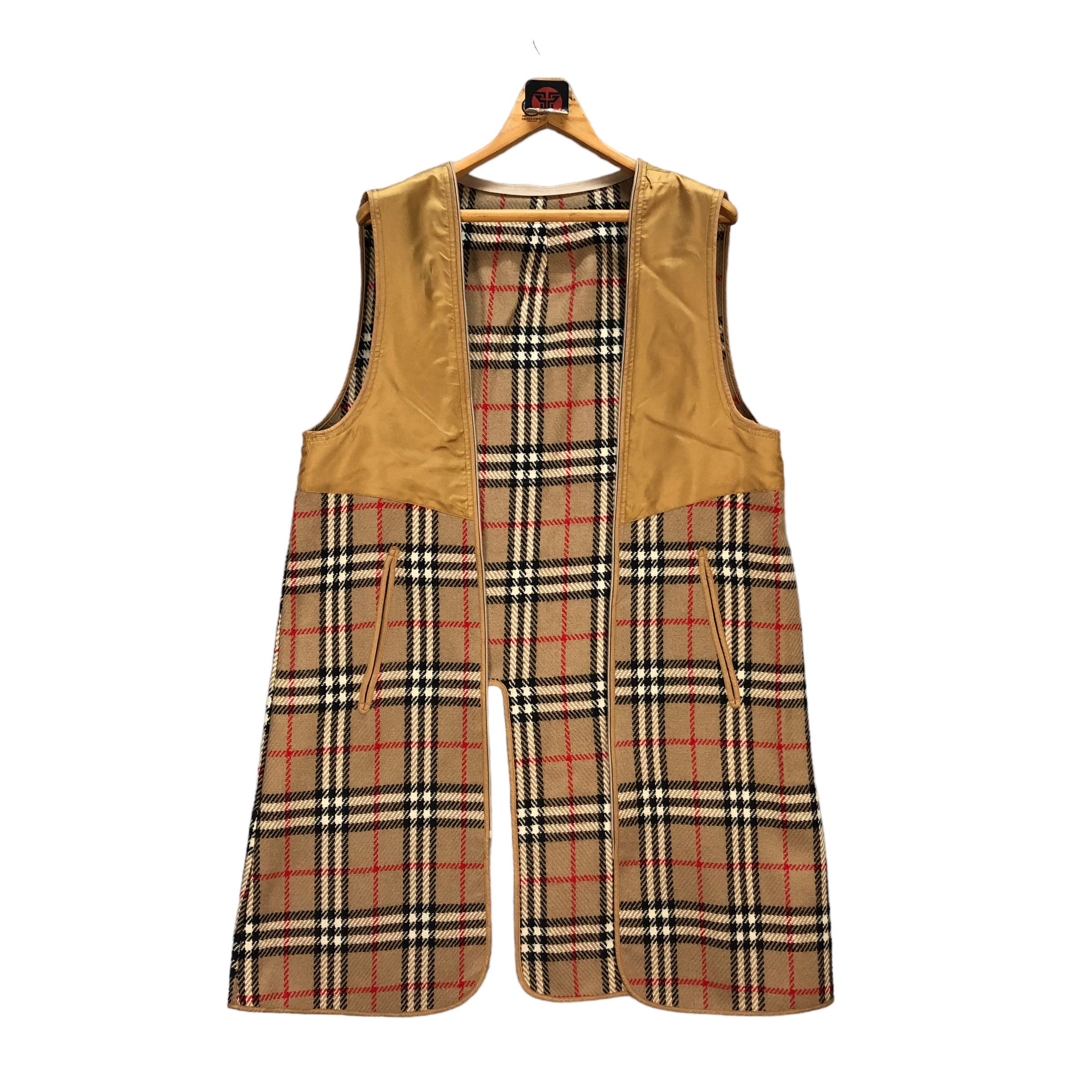 Burberry VINTAGE BURBERRY NOVA CHECK INNER JACKET #7393-142 Size US L / EU 52-54 / 3 - 2 Thumbnail