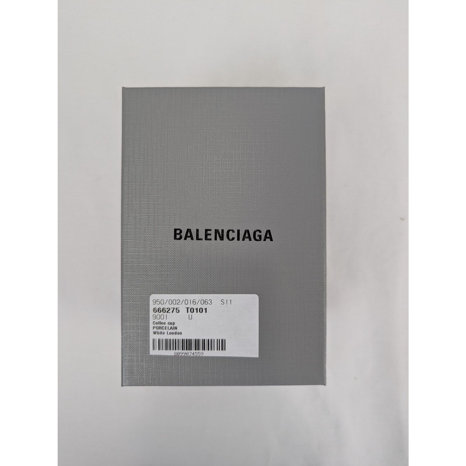 Balenciaga o1rshd1 Q:2 / Size:OS / London Porcelain Coffee Cup in White Size ONE SIZE - 6 Thumbnail